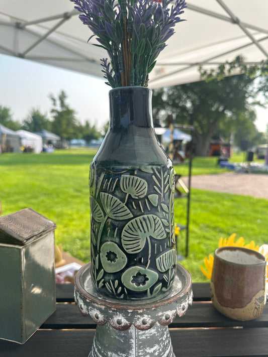 Bottle Vase - Multiple Colors/Designs