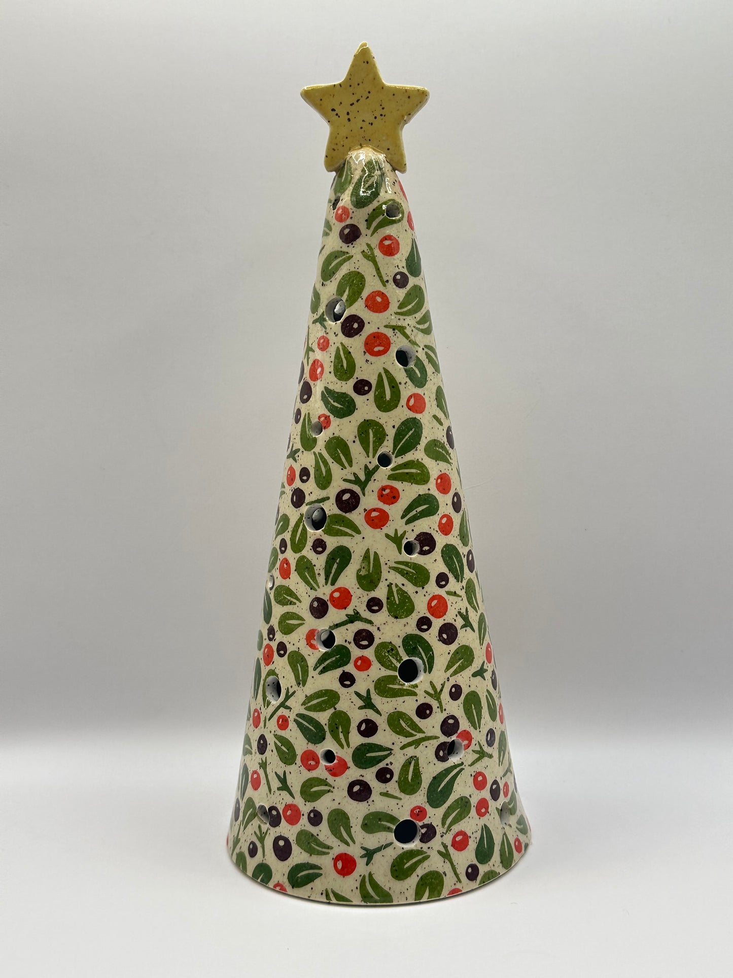 Christmas Tree Luminary - multiple patterns & sizes