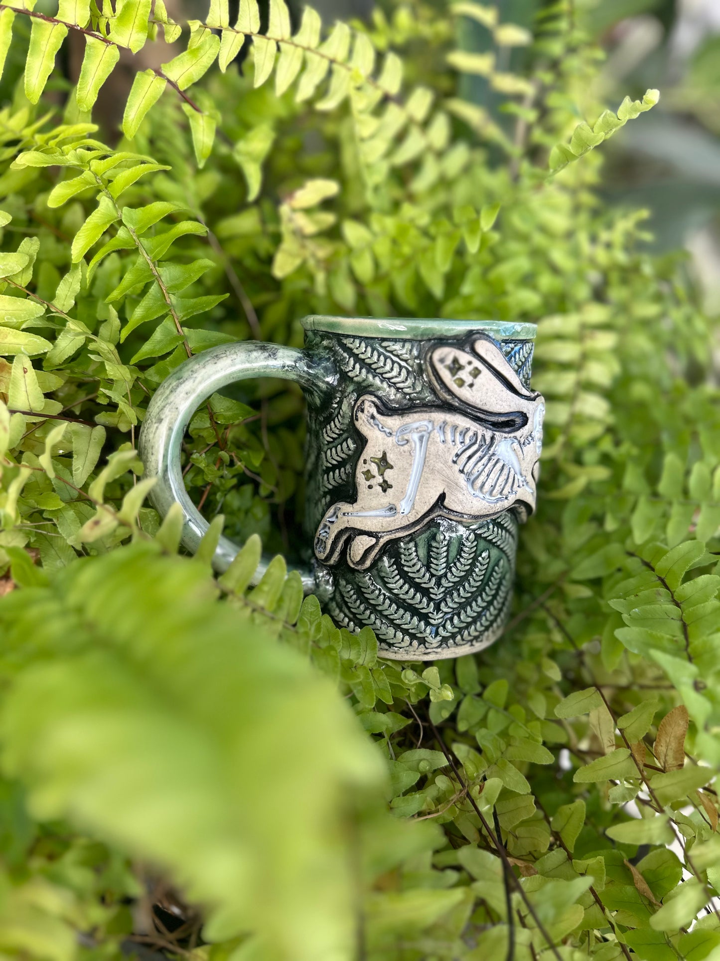 Mug 14 oz - Skelerabbit - Multiple Colors & Textures