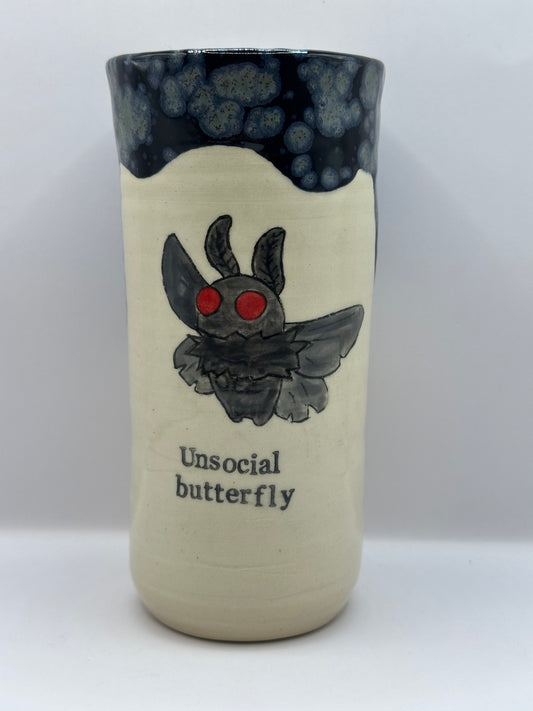 Cup 16 oz - Unsocial Butterfly