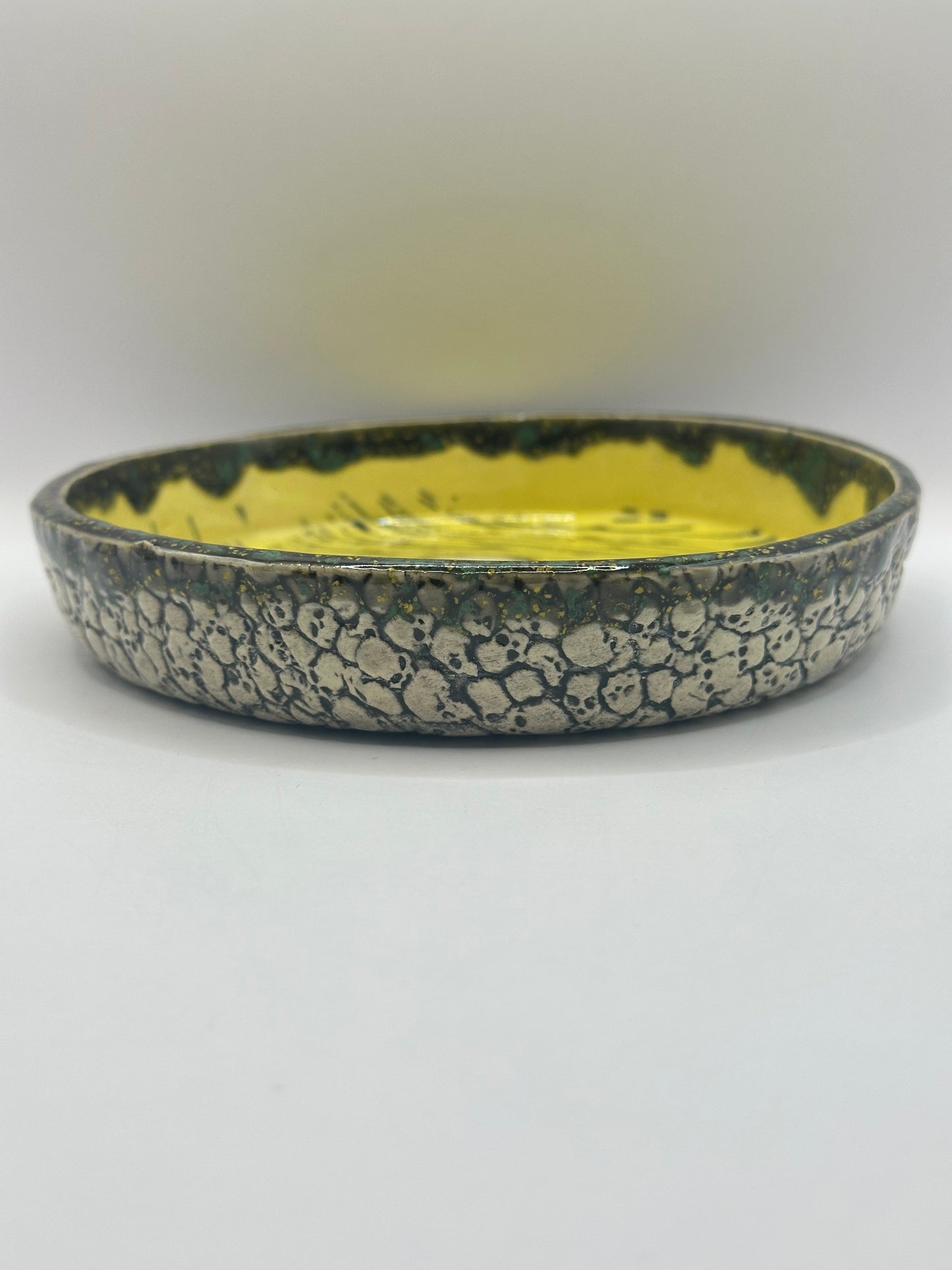 Dice Tray - Skulls - Yellow & Enchanted Forest (Includes set of dice)