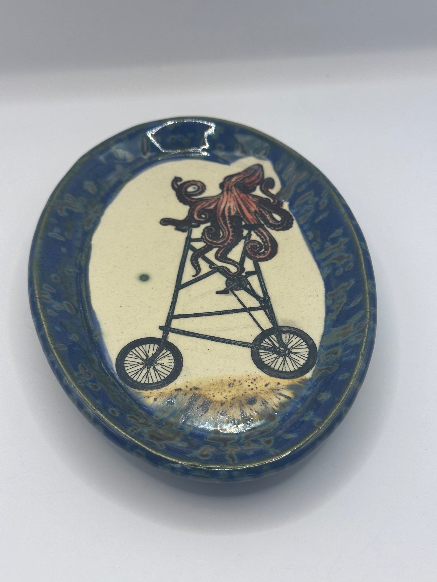 Oval Dish - Bicycles - multiple designs