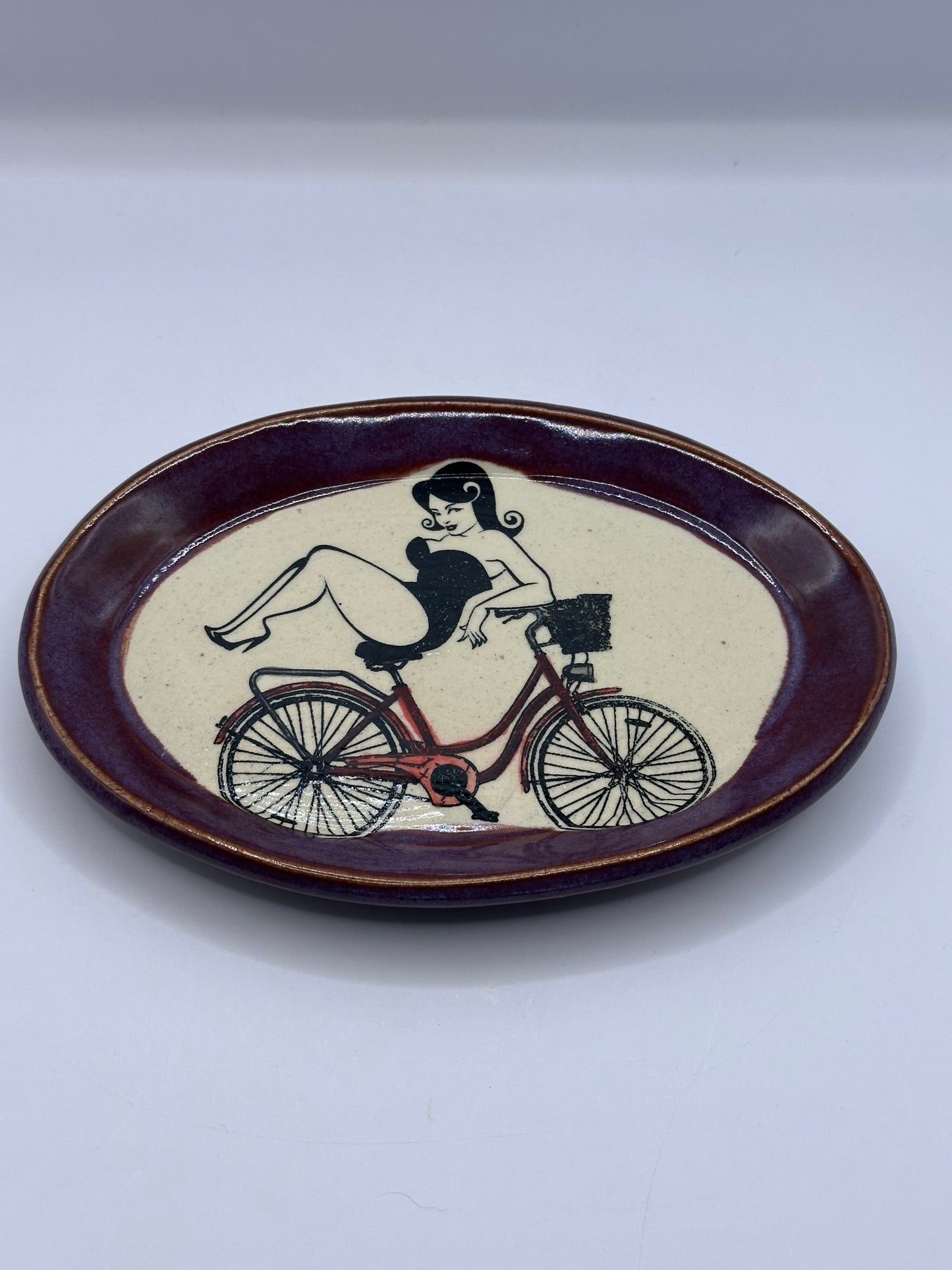 Oval Dish - Bicycles - multiple designs