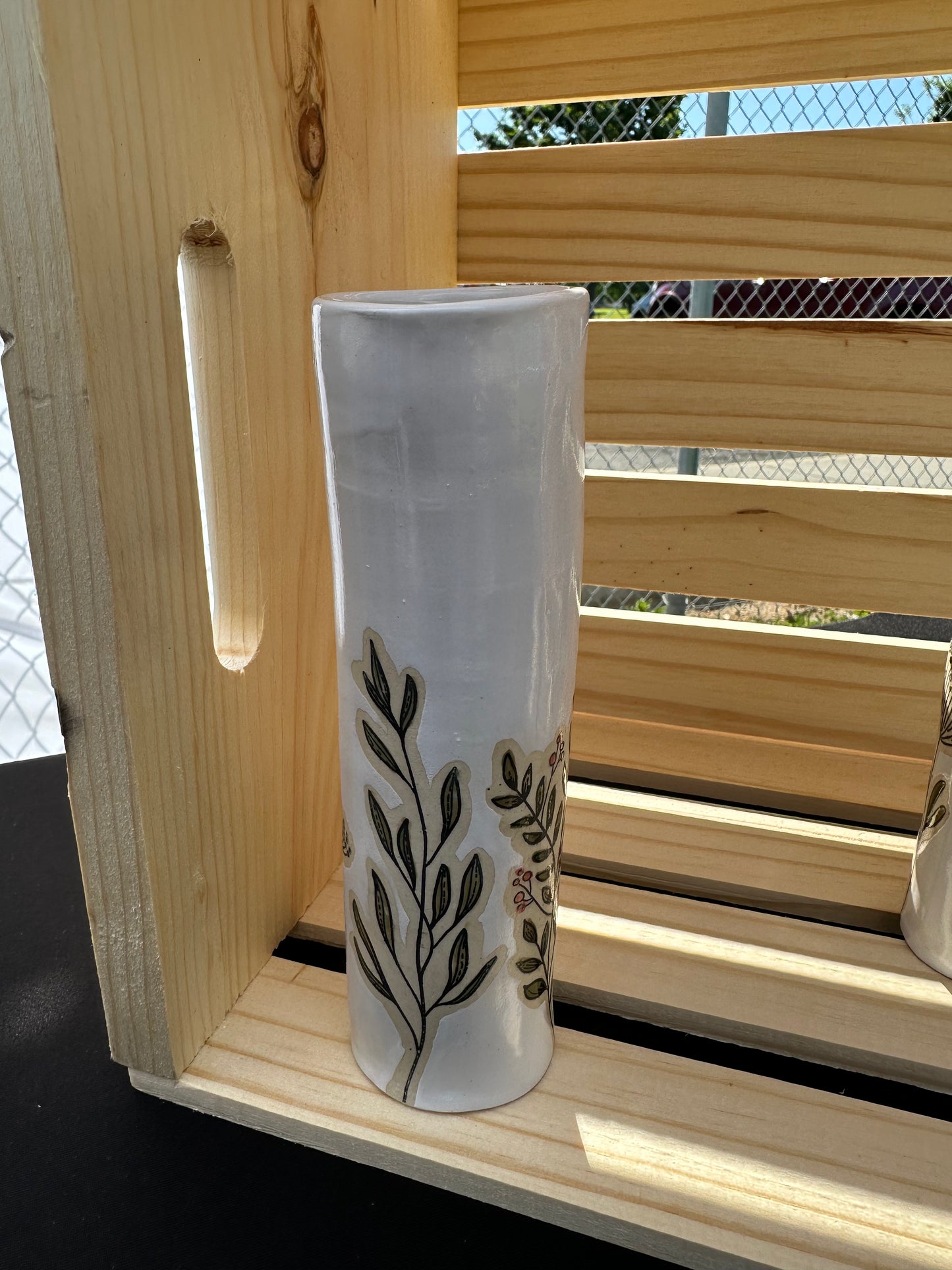 Bud Vase 8” - Various Colors & Patterns