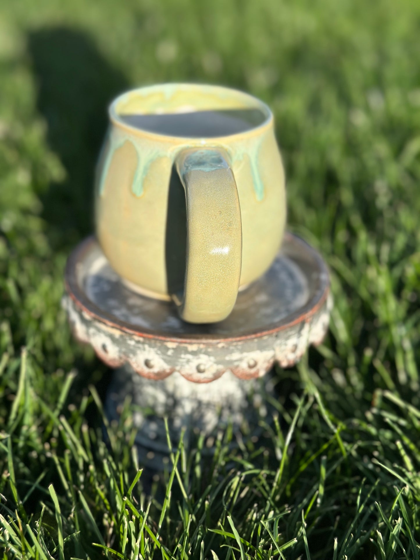 Mug 12 oz - Golf Green Tea Drip