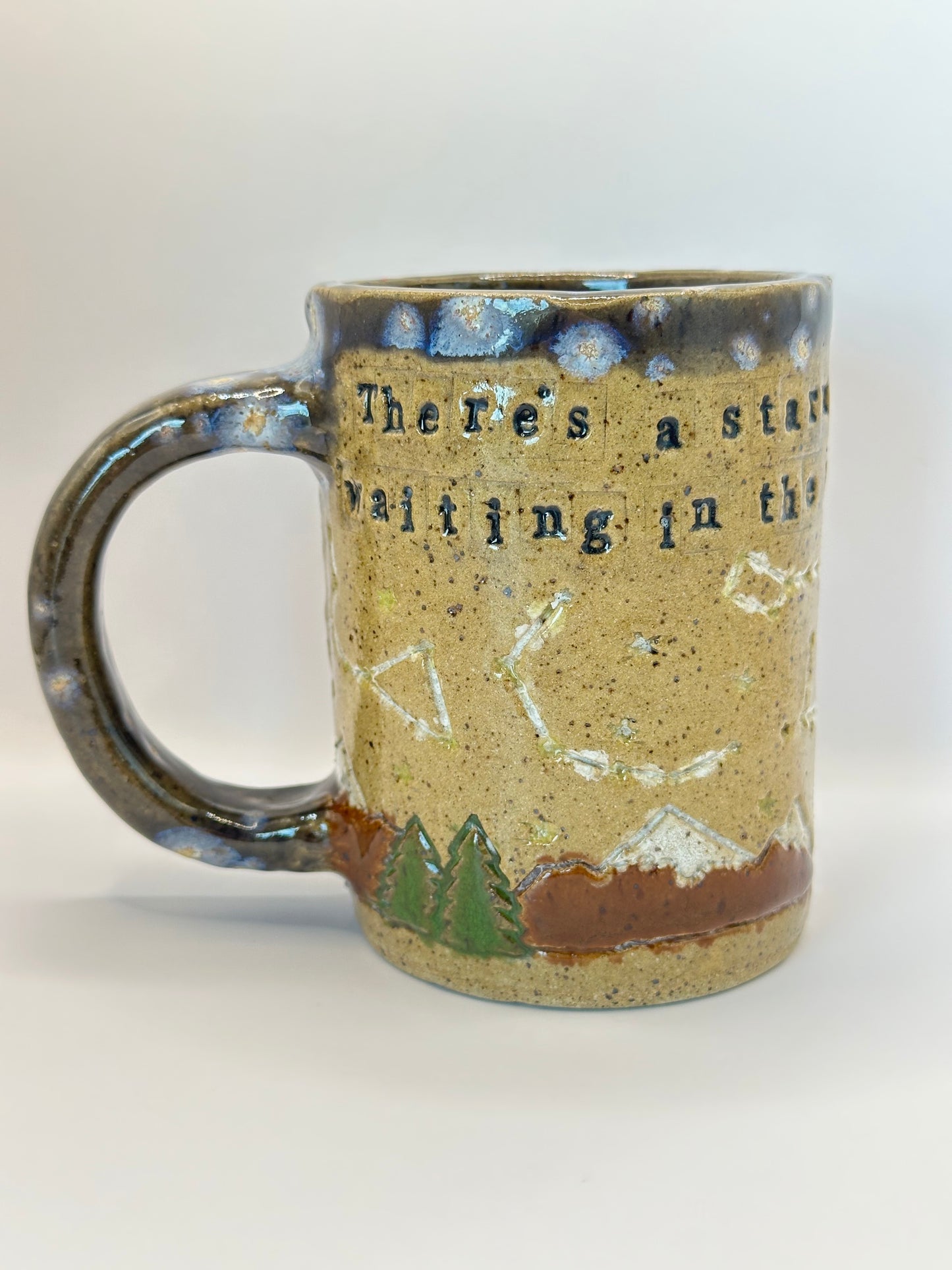 Mug 12 oz - Starman - Galaxy