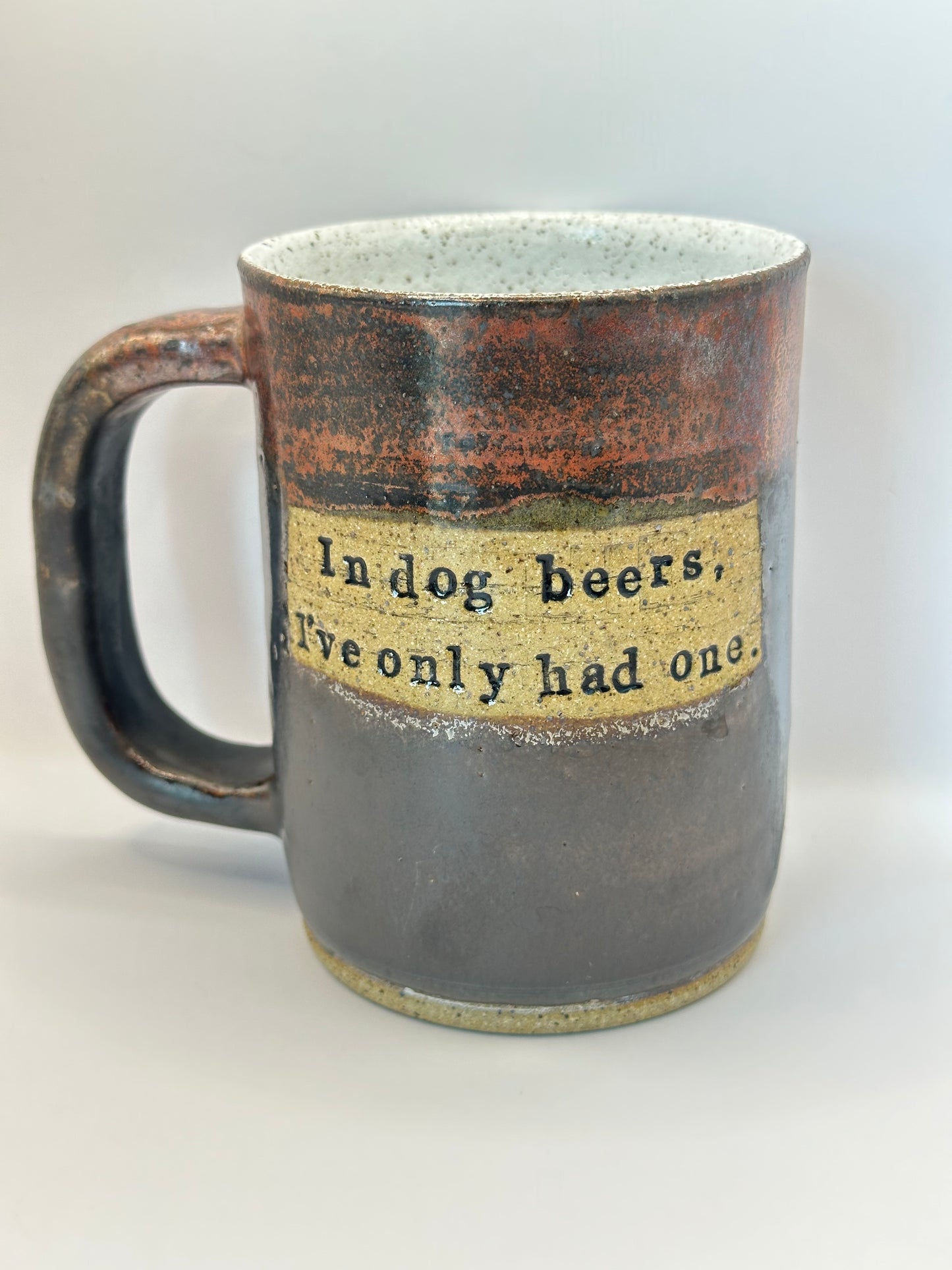 Mug 16 oz - Black Walnut & Copper Float Dog Beers