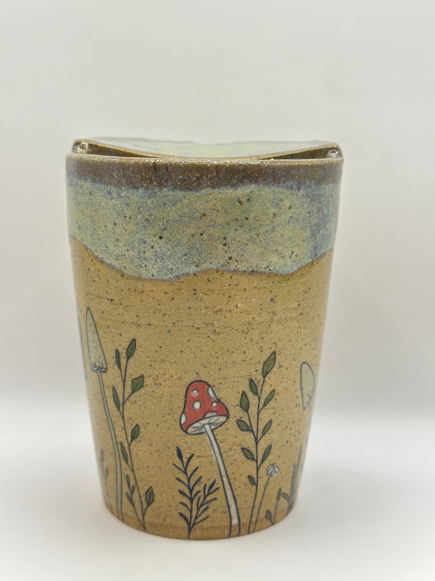 Travel Cup 12 oz - Shroomies Northern Lights