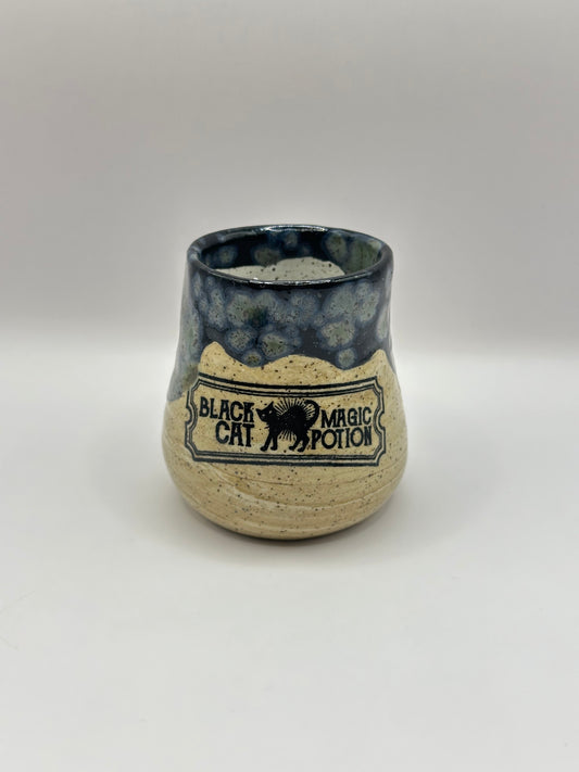 Vase - Small Marbled Apothecary - Night Moth