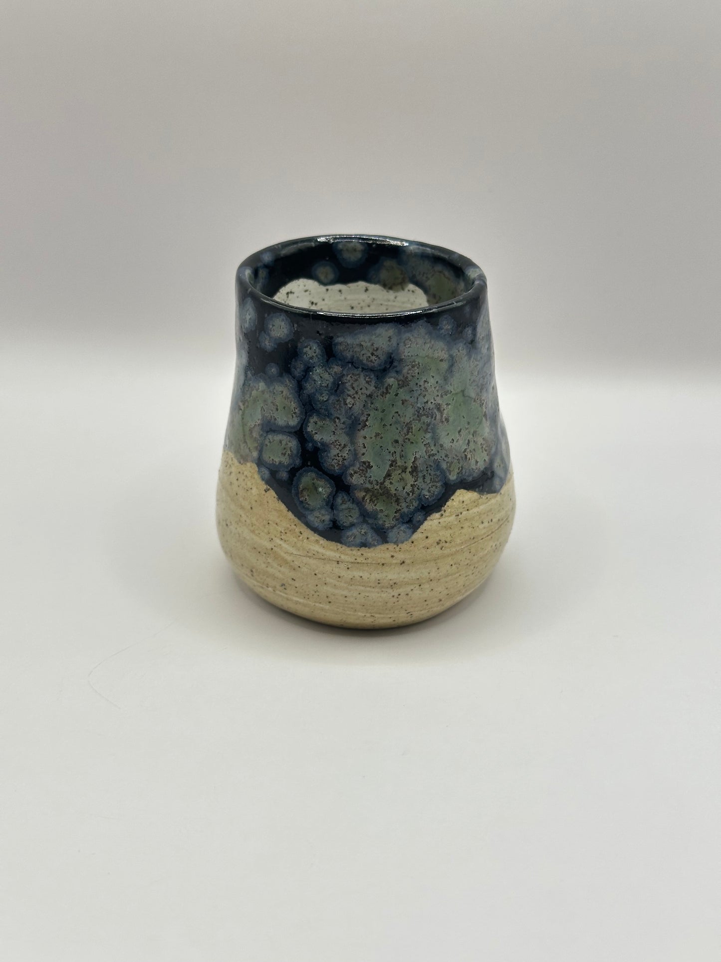 Vase - Small Marbled Apothecary - Night Moth