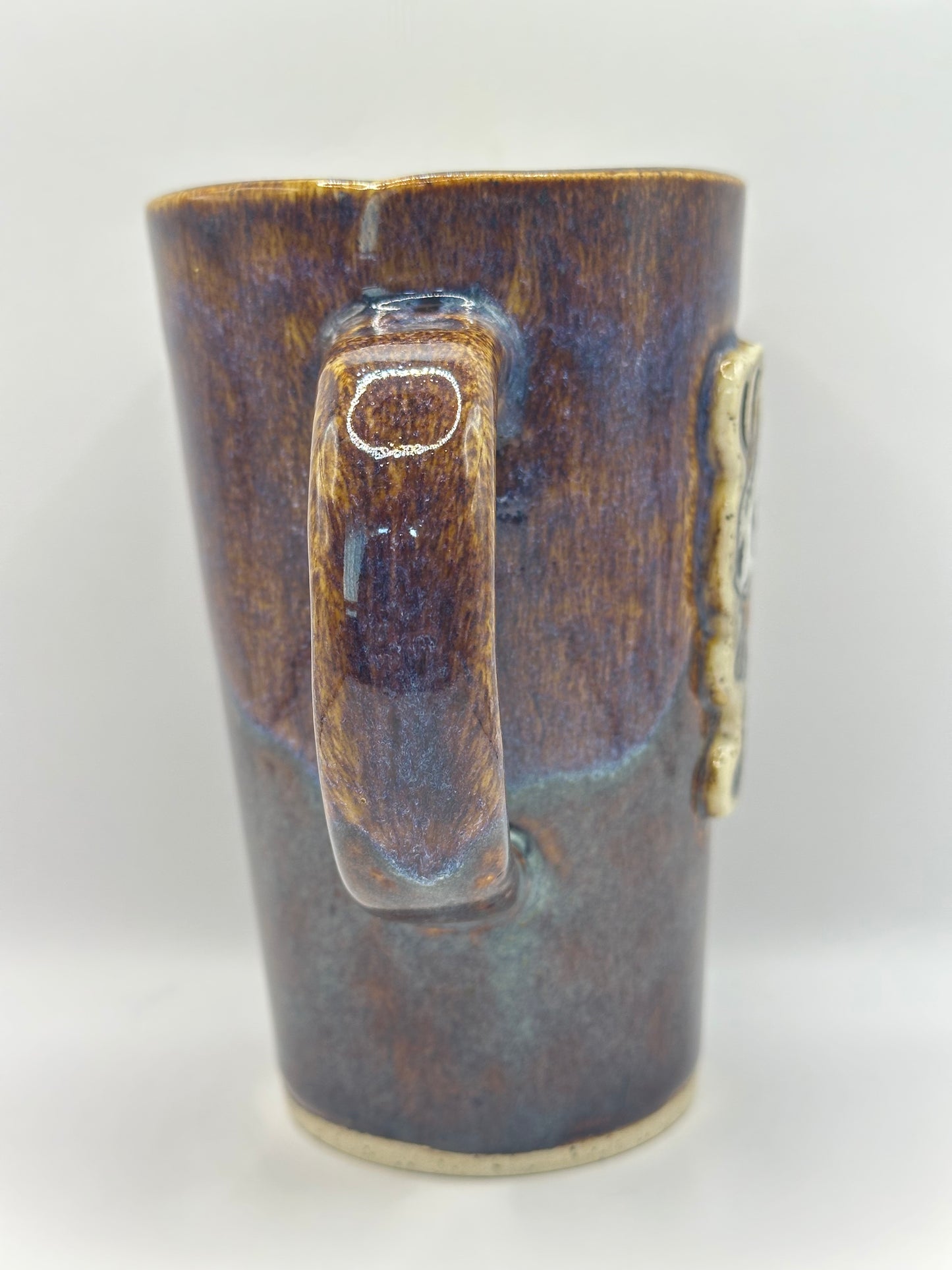 Mug 16 oz - Wendigo - Iron Lustre & Oatmeal