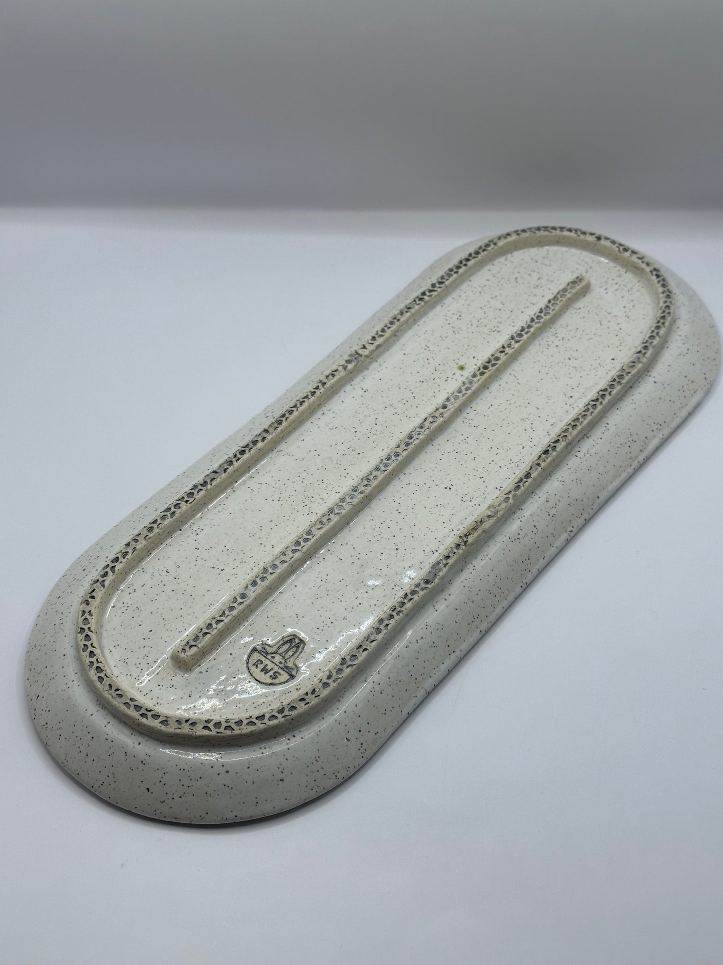 Oblong Dish Large - Textured Lace - Multiple Colors