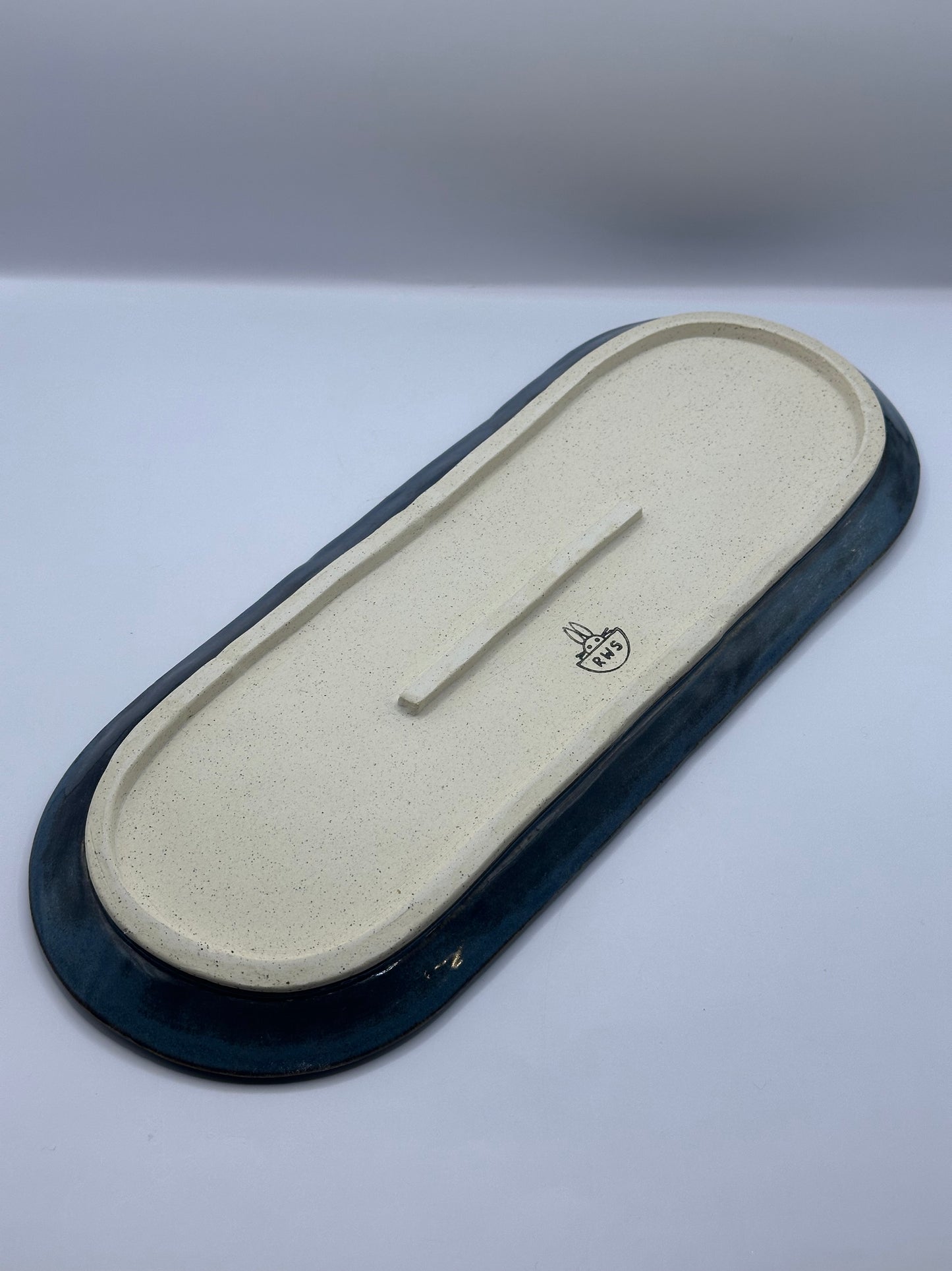 Oblong Dish Large - Textured Sweater - Multiple Colors