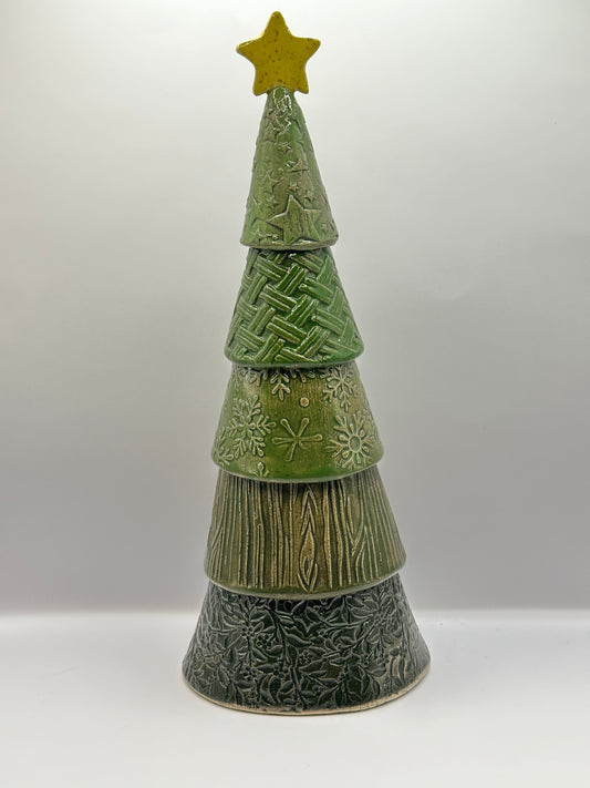 Christmas Tree - Five Tiers - Multiple Designs/Colors