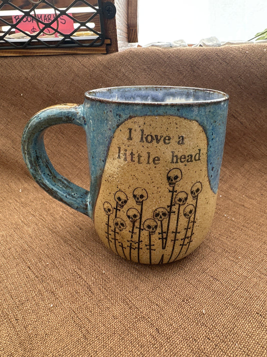 Mug 12 oz - Love Little Head - multiple colors