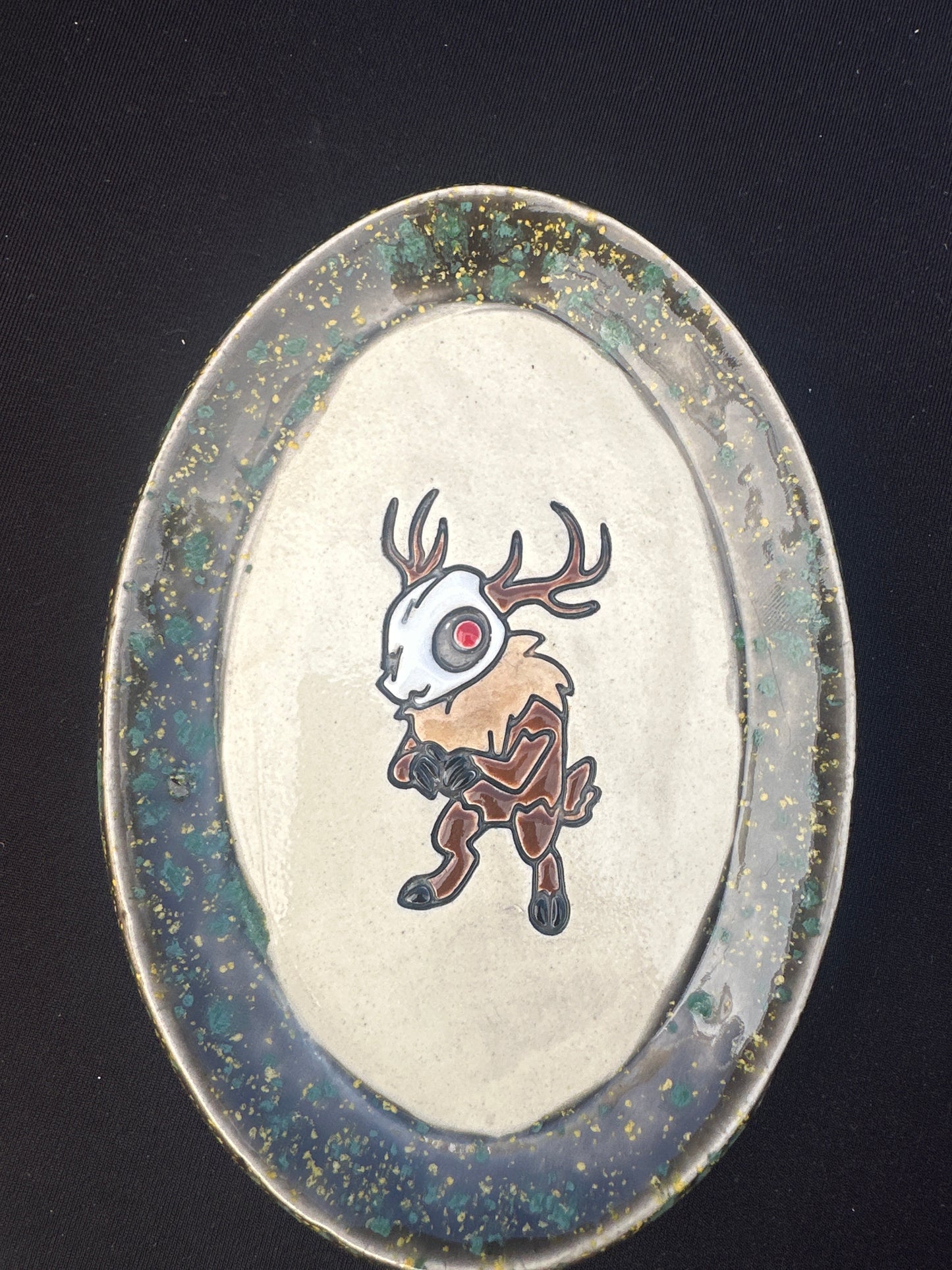 Oval Dish - Cryptids - multiple designs
