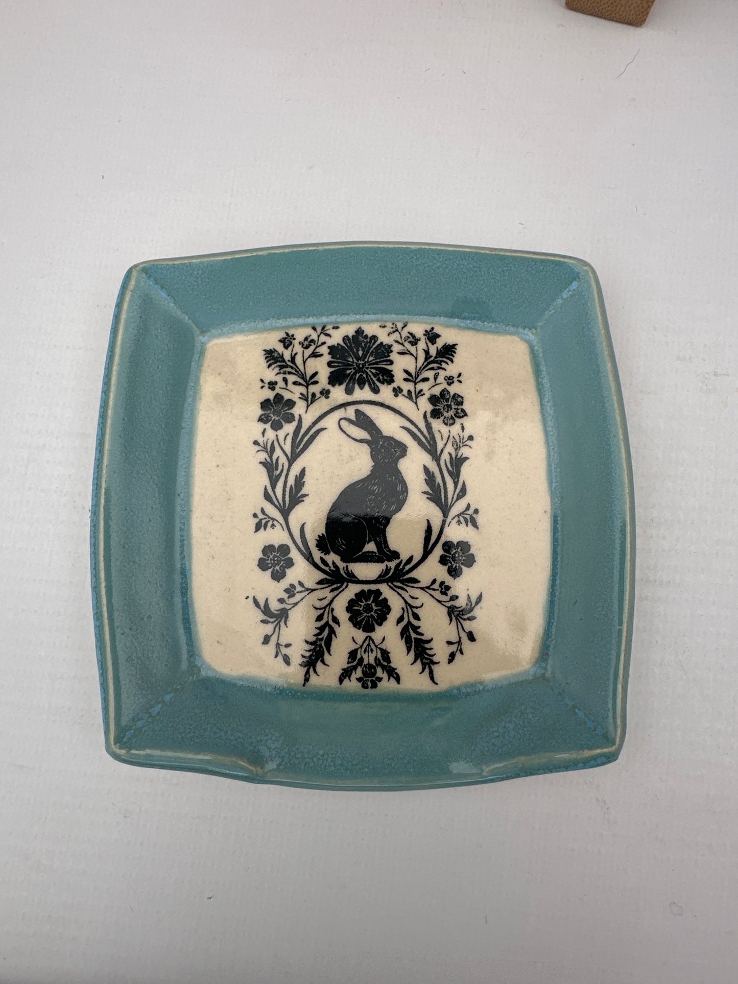 Spoon Rest Square - Woodblocks - multiple designs/colors