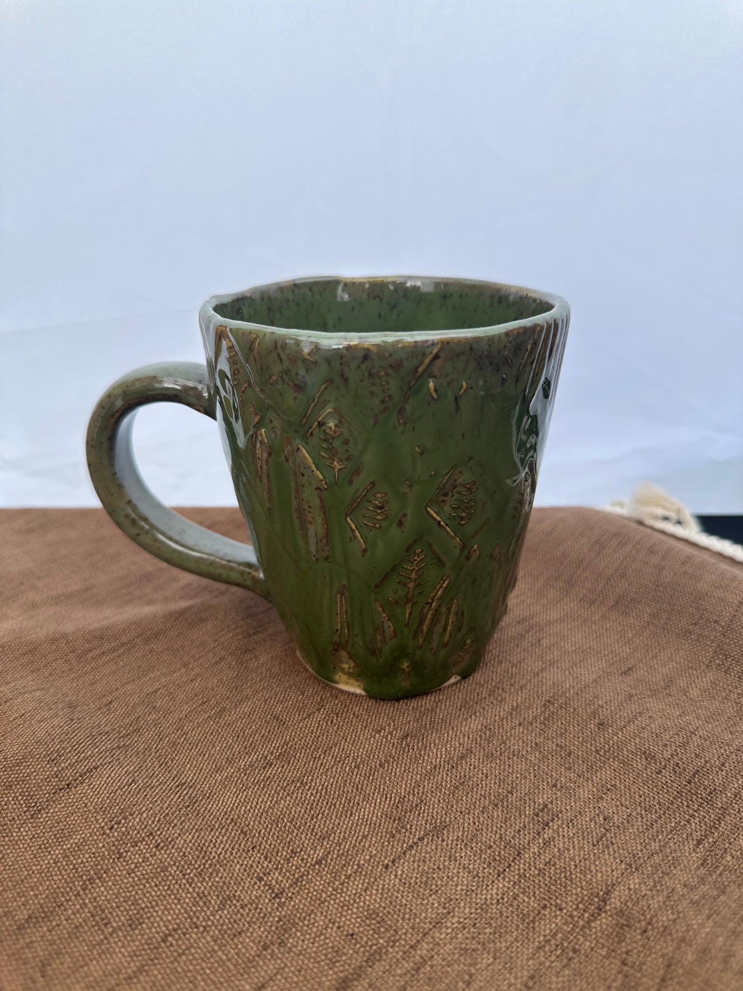 Mug 16 oz - Textured Mountains - Multiple colors