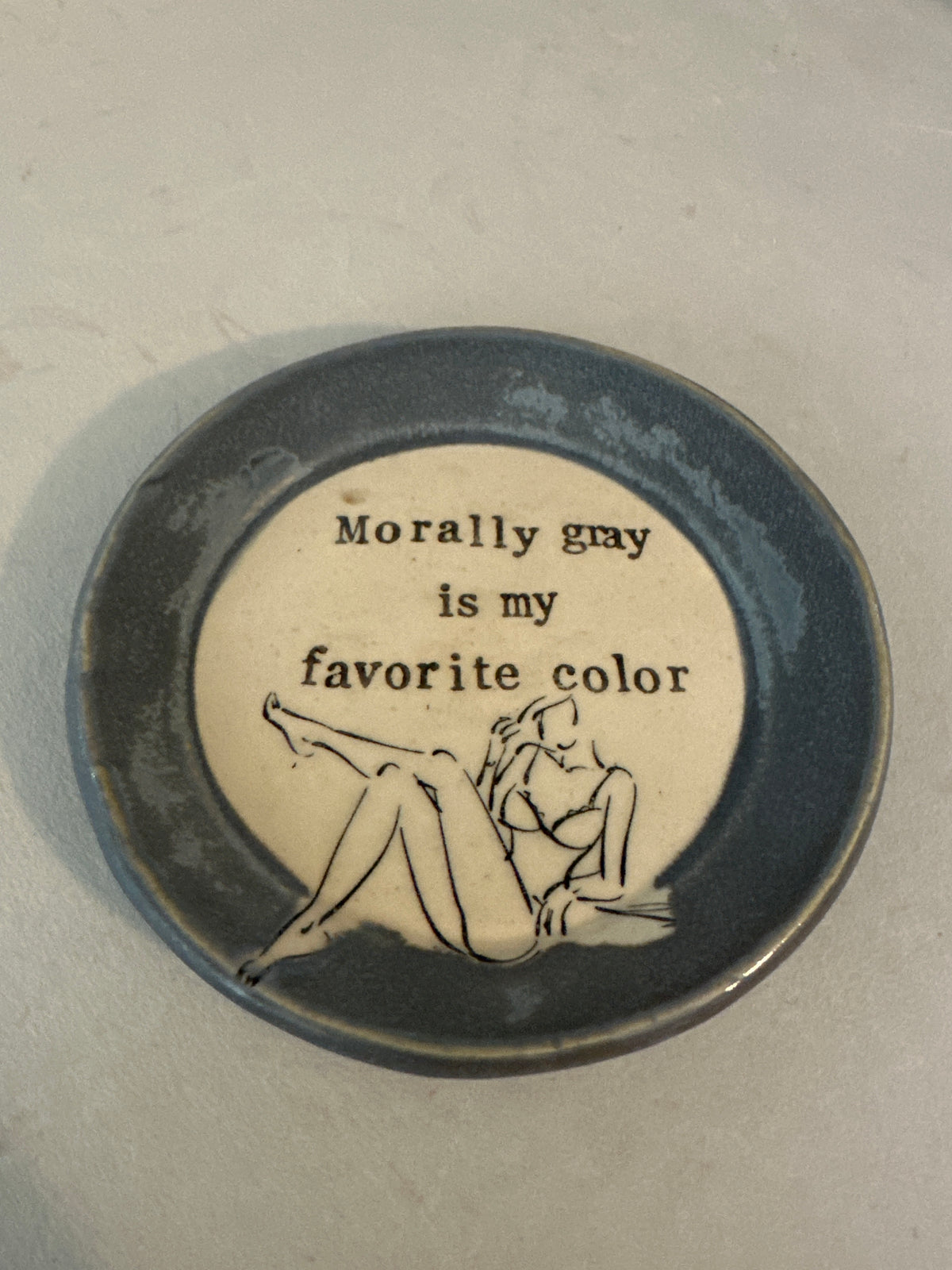 Round Dish Small - Book Smut (Multiple Designs)