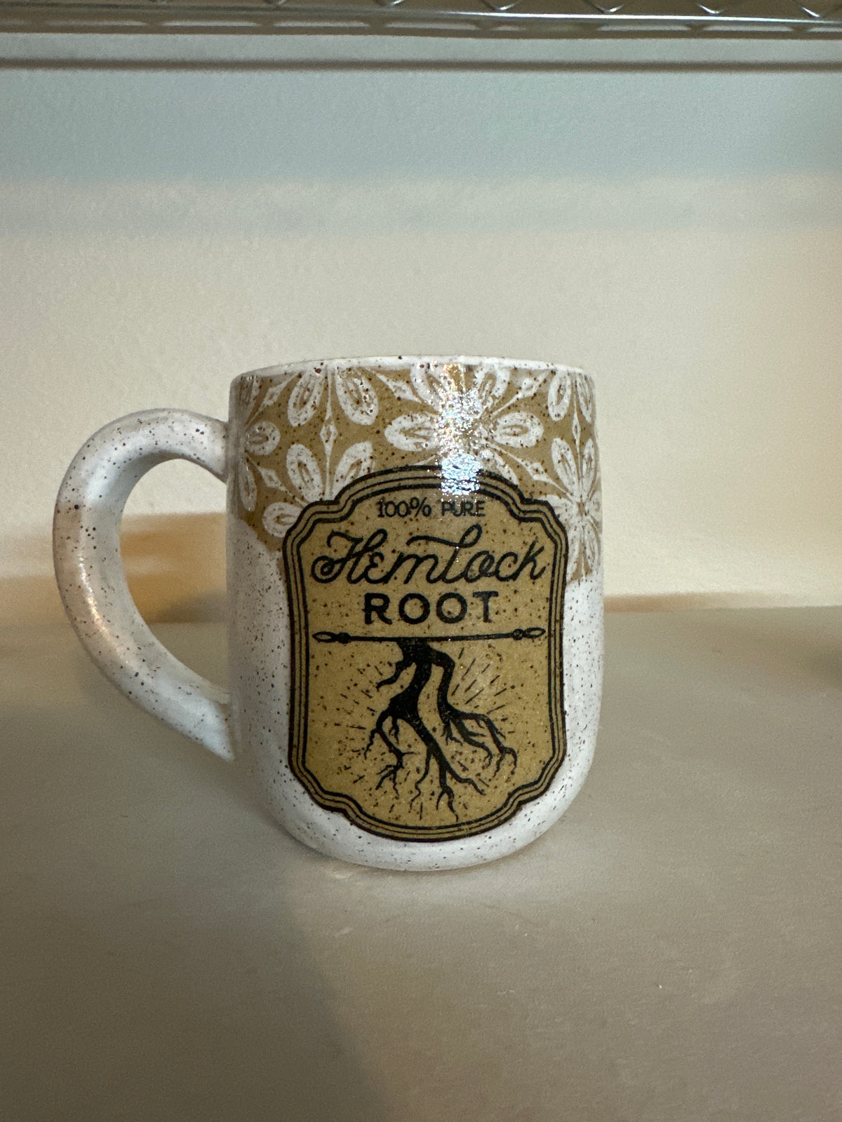 Mug 12 oz - Apothecary Labels- multiple patterns/colors