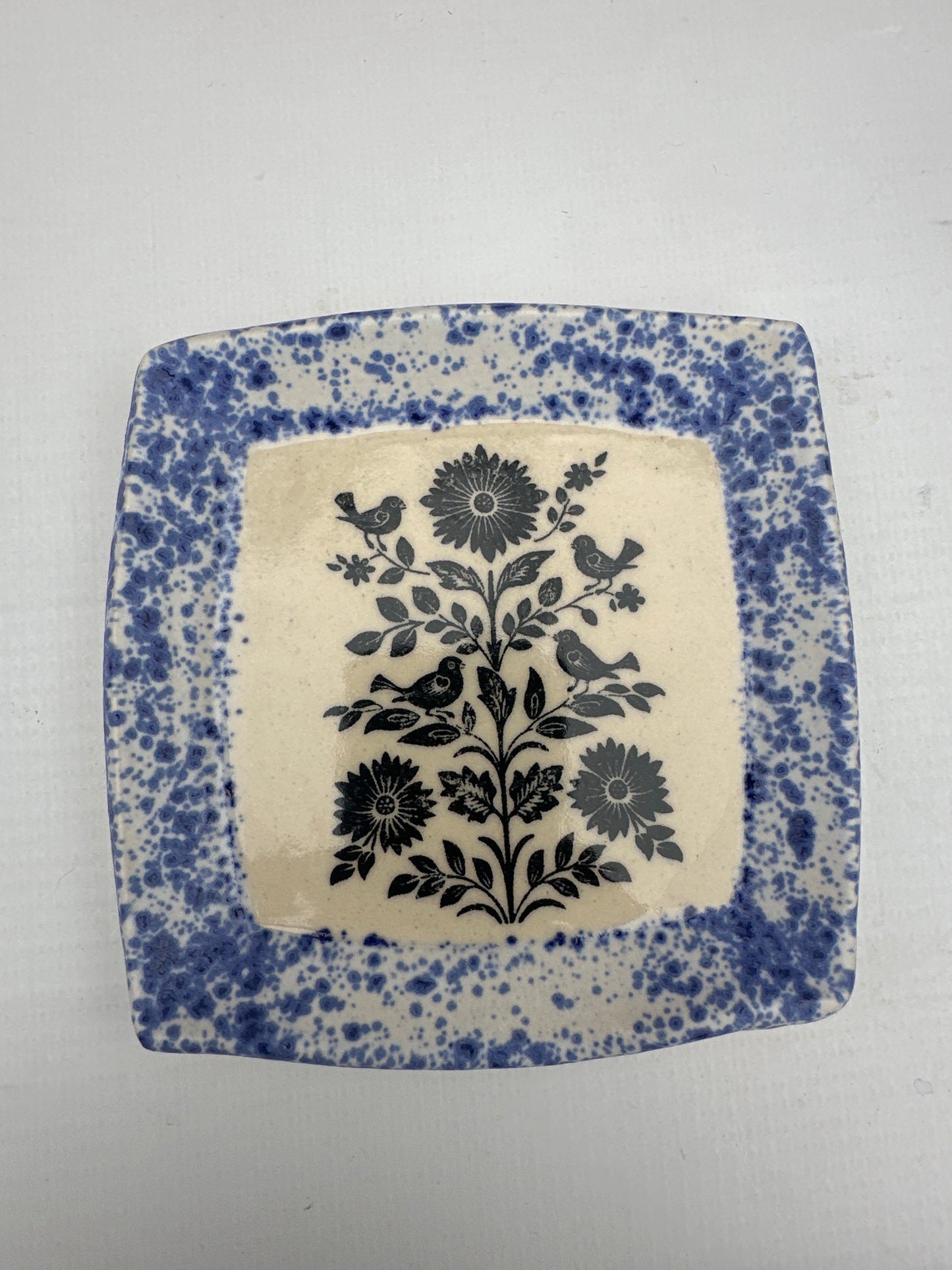 Spoon Rest Square - Woodblocks - multiple designs/colors