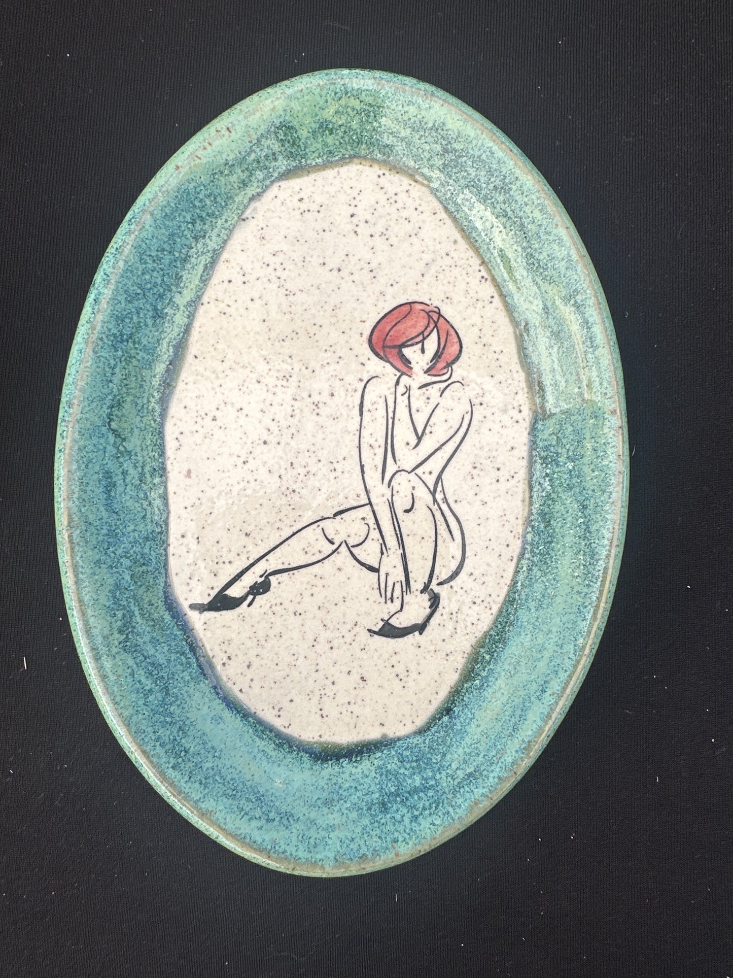 Oval Dish - Nude Women - multiple designs