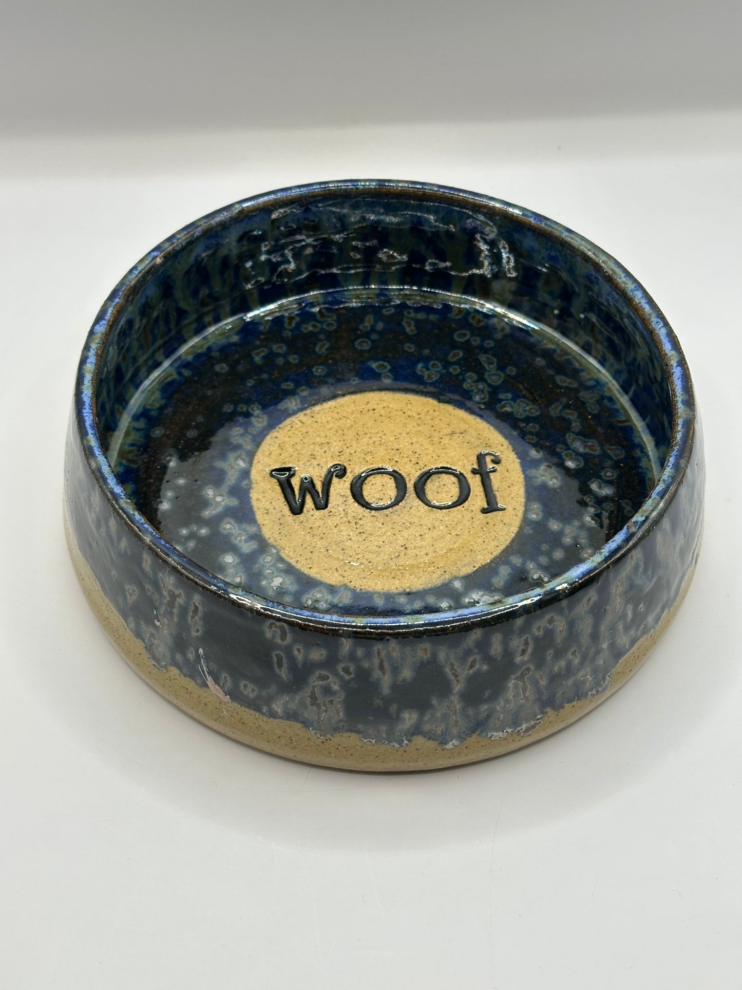 Dog Bowl - Woof - multiple colors