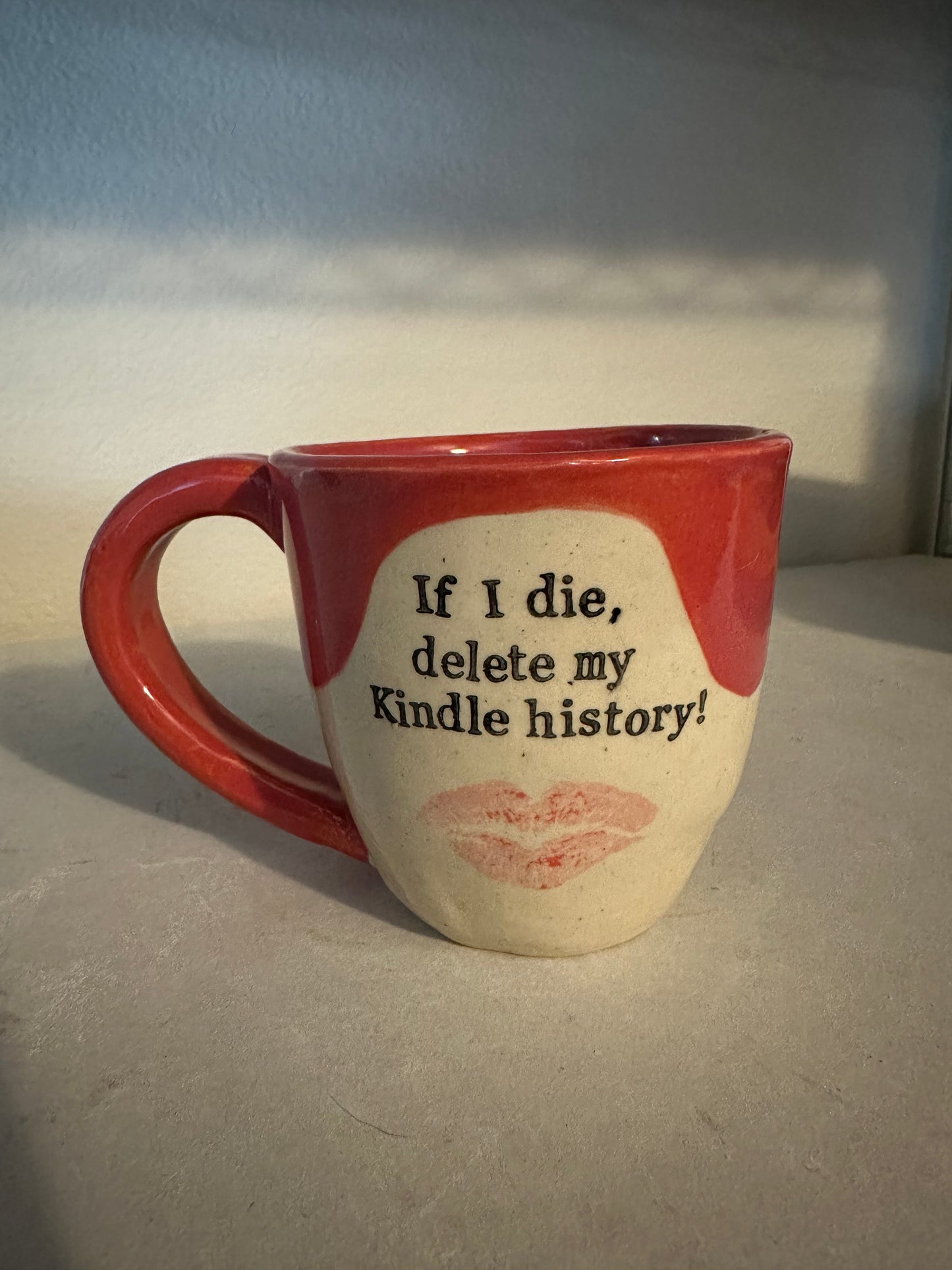 Mug 10 oz - Delete My Kindle - multiple designs/colors
