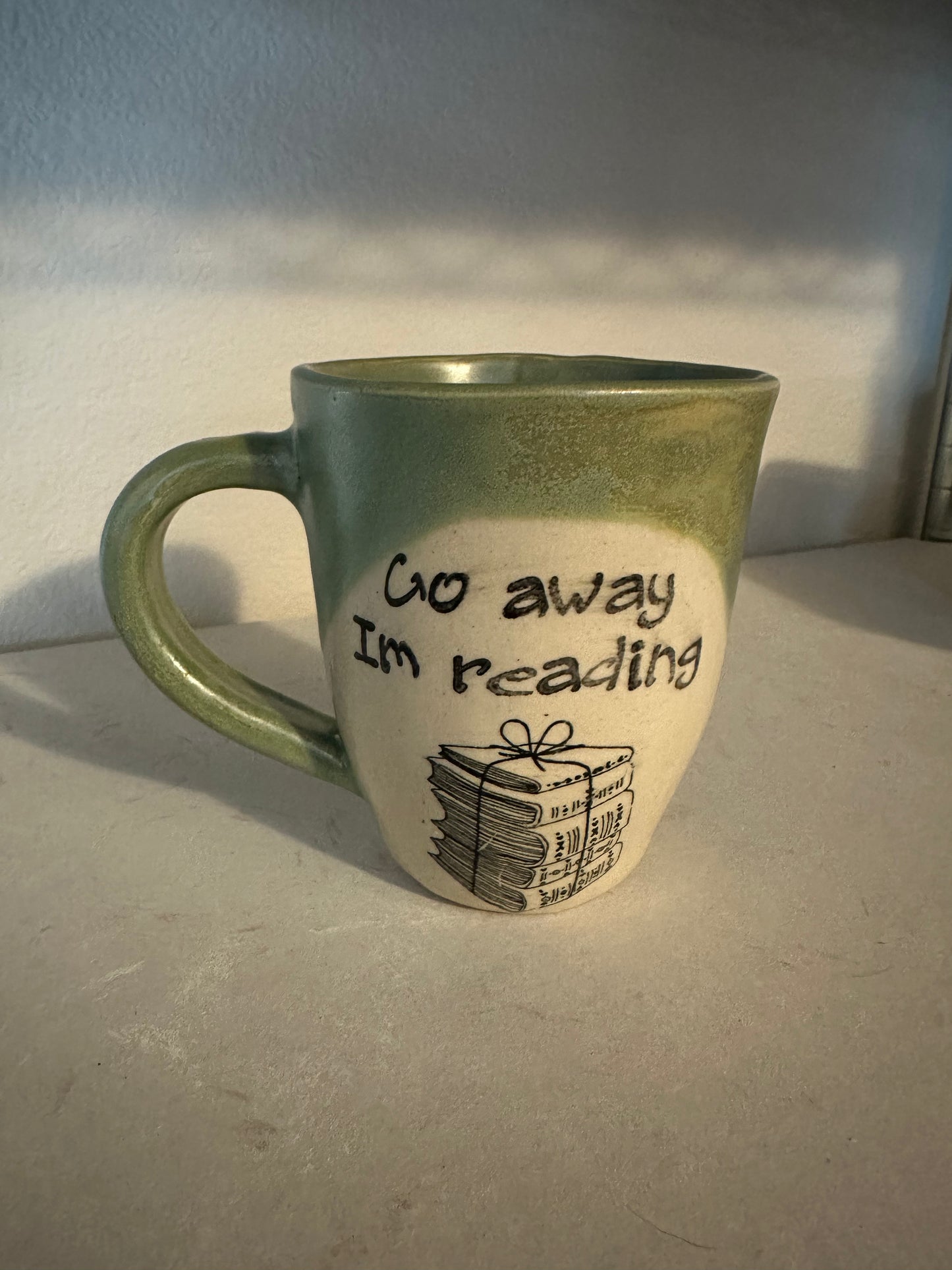 Mug 16 oz - Go Away I’m Reading - Multiple Designs/Colors