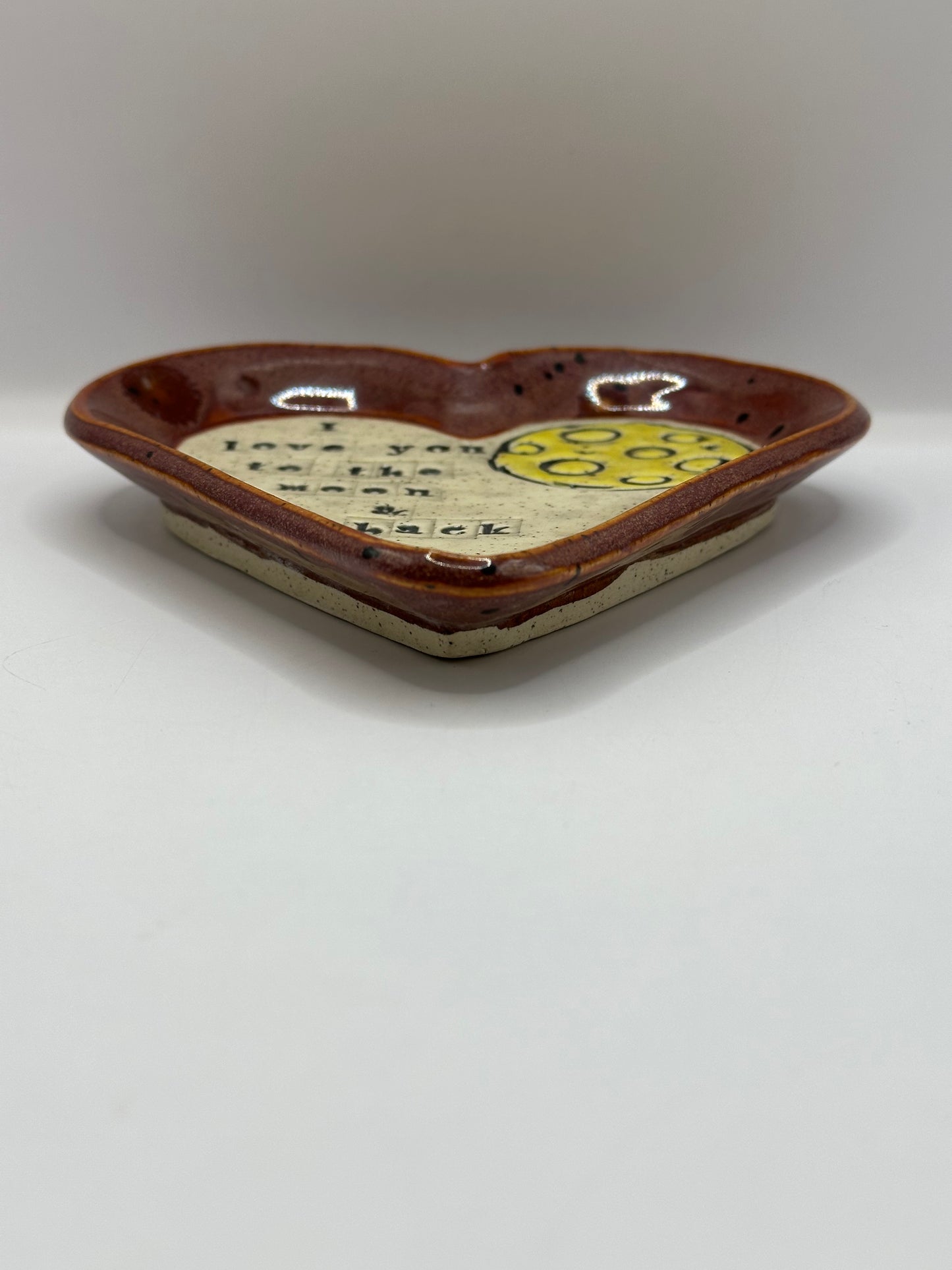 Heart Dish - Love You To The Moon - Multiple Sizes