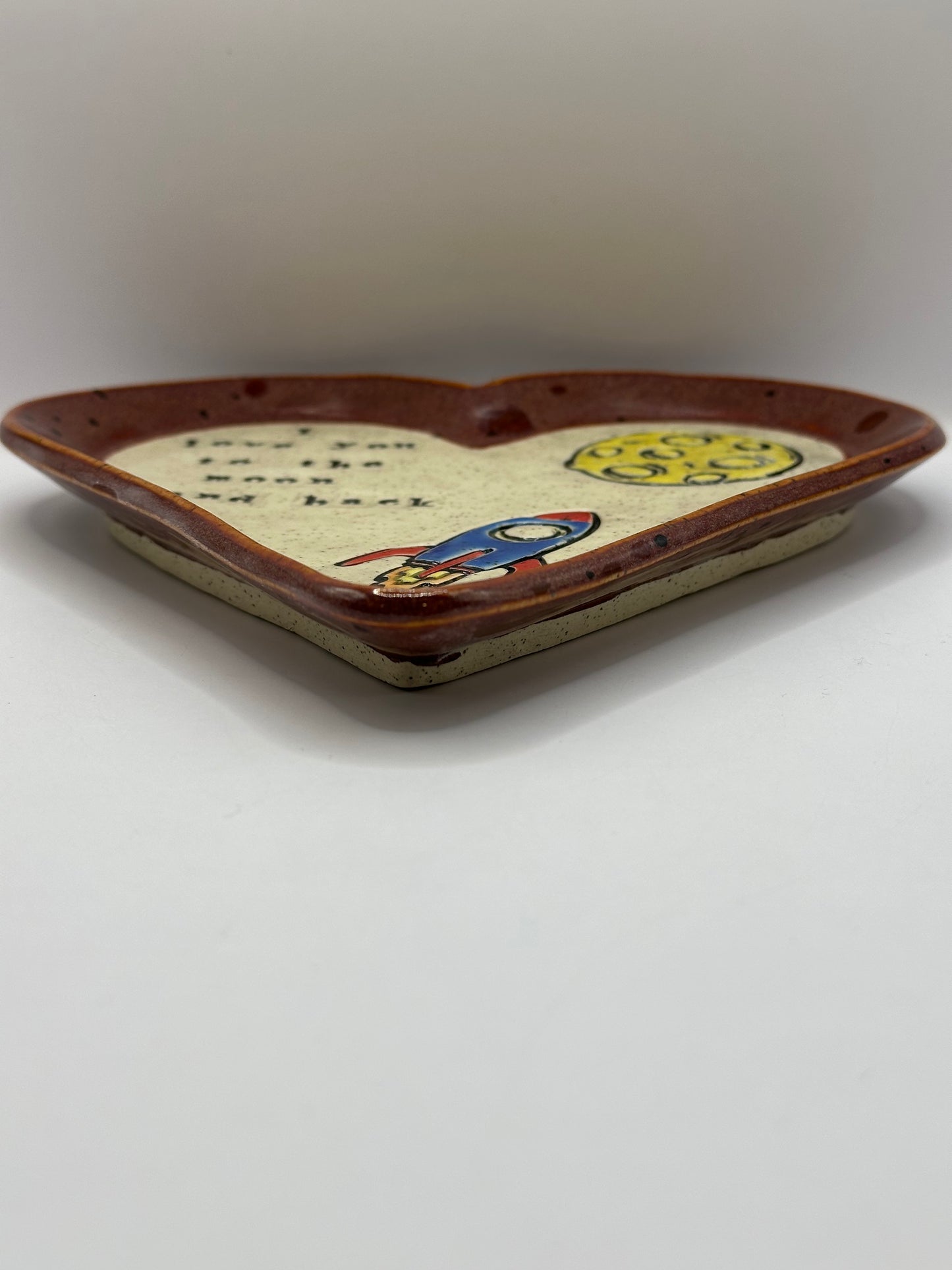 Heart Dish - Love You To The Moon - Multiple Sizes