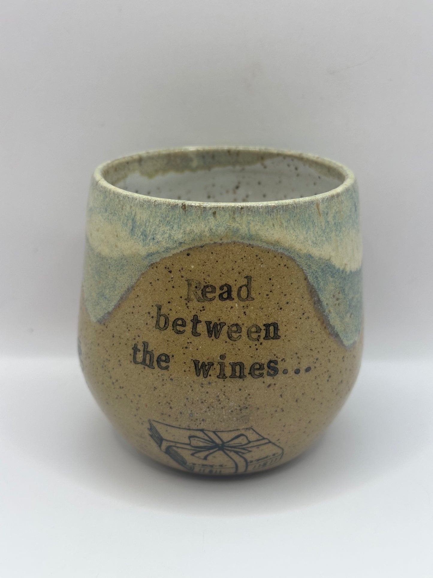 Wine Tumbler - Read Between Wines Books- Multiple Sizes & Colors