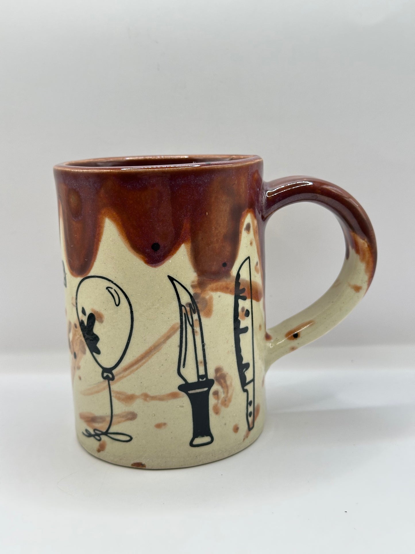 Mug 16 oz - Killers  - Peppered Plum Drip
