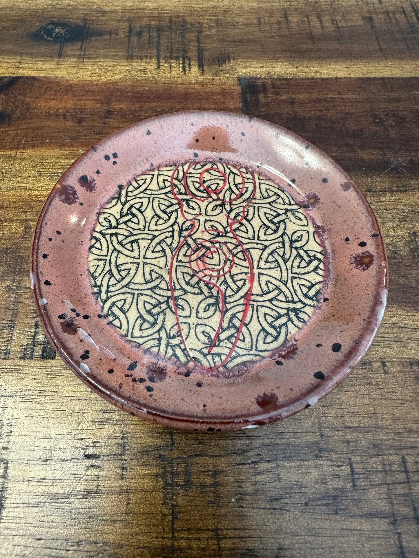 Round Dish - Goddess (various patterns/colors available)