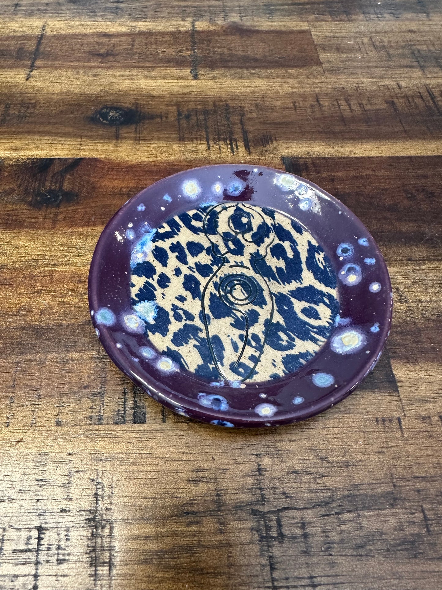 Round Dish - Goddess (various patterns/colors available)