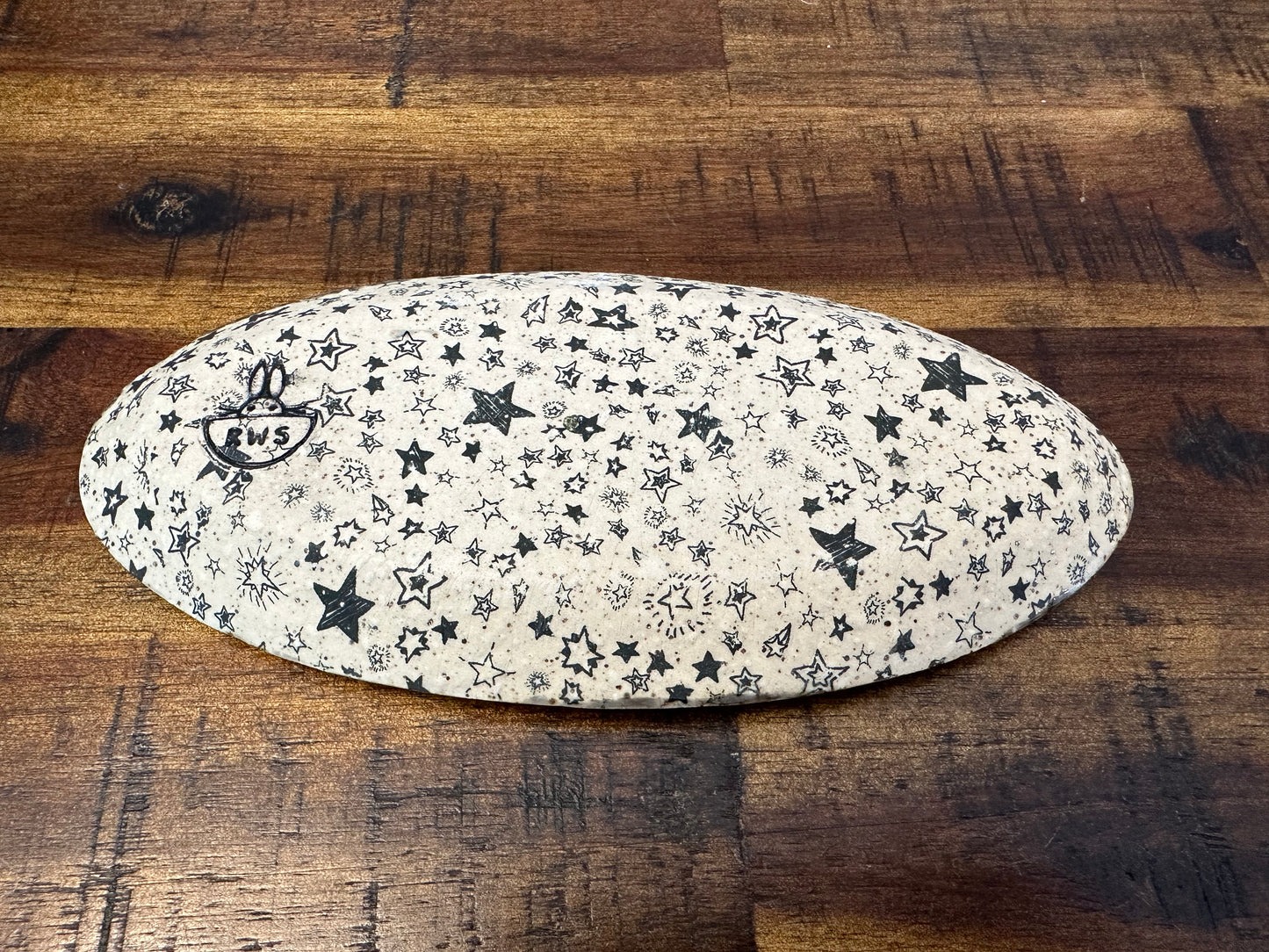 Oval Dish - Moons & Star (multiple colors/patterns available)