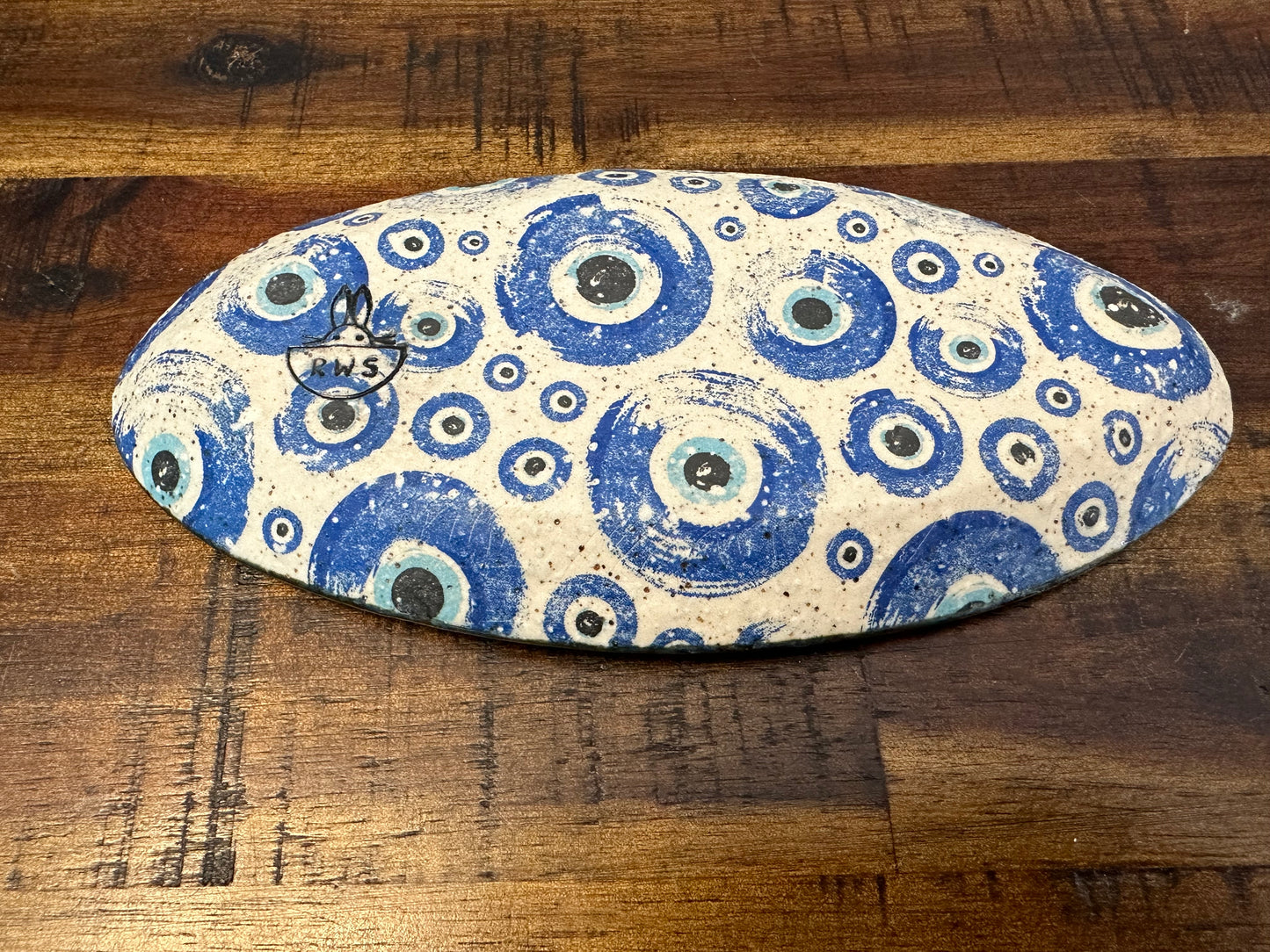 Oval Dish - Moons & Star (multiple colors/patterns available)