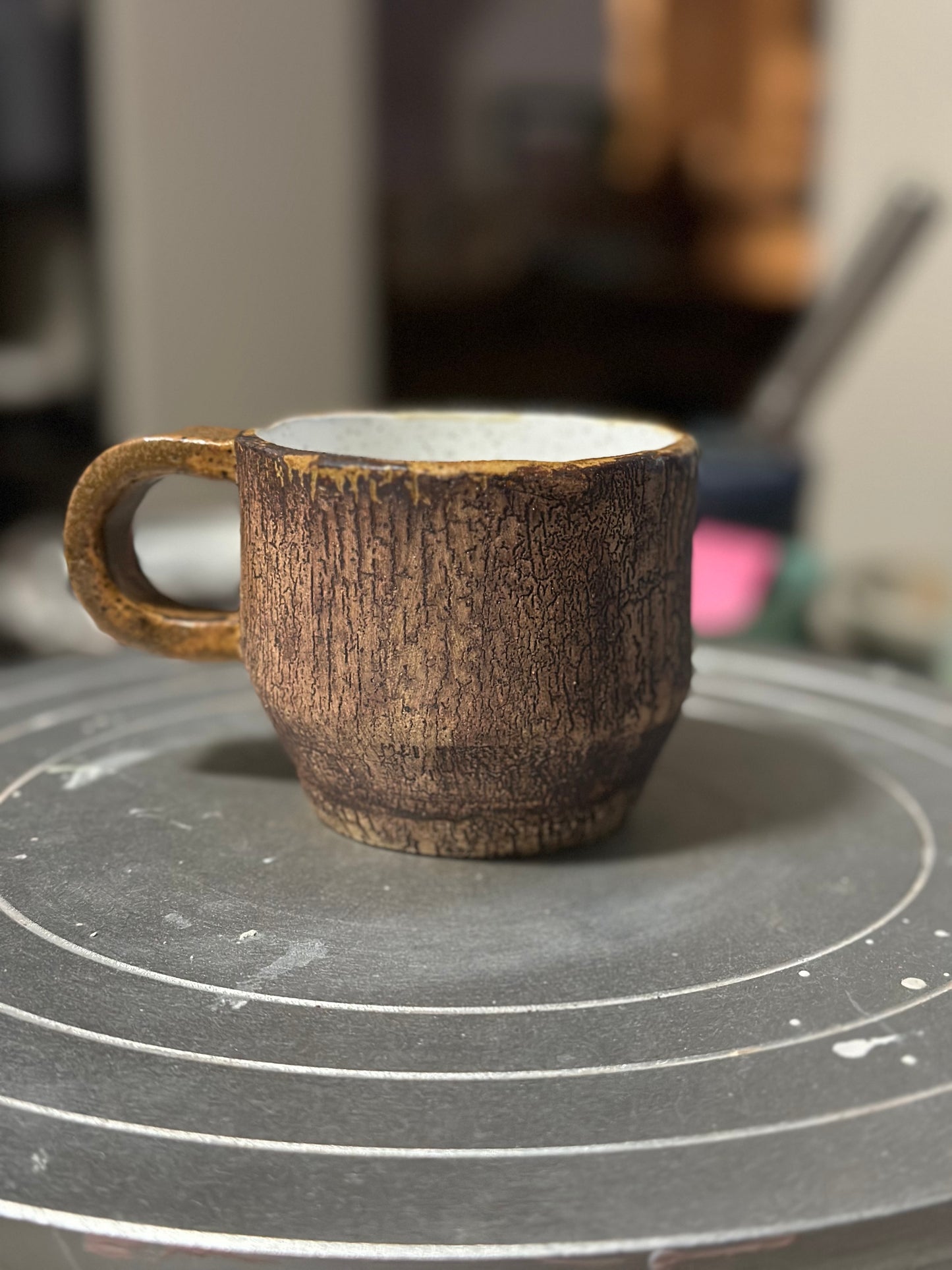 Mug 8 oz - Wood Grain