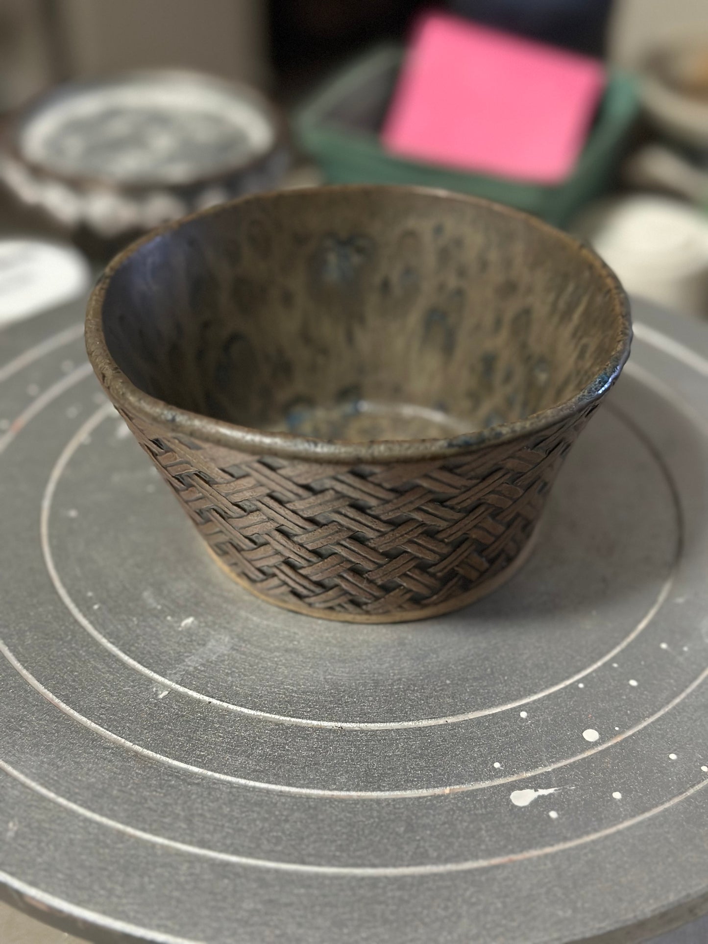 Bowl - Basket Texture