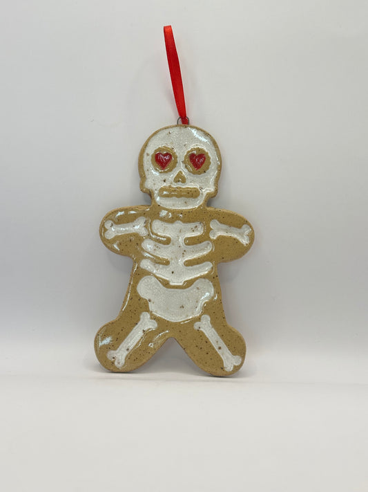 Christmas Ornaments - Skeleton Gingerbread Man