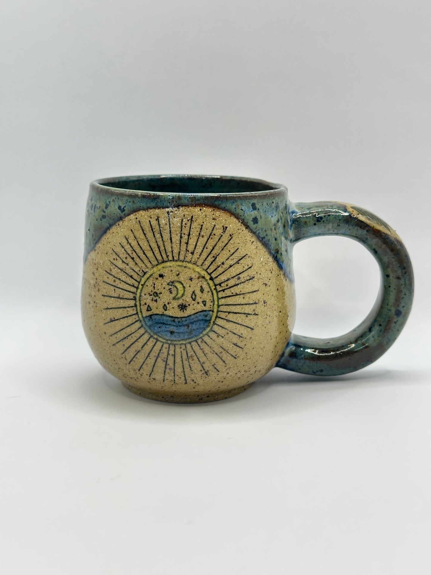 Mug 8 oz - Outdoorsy Love Stoned Denim