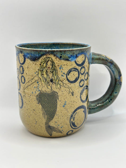 Mug 12 oz - Mermaids Don't Lose Sleep Stoned Denim