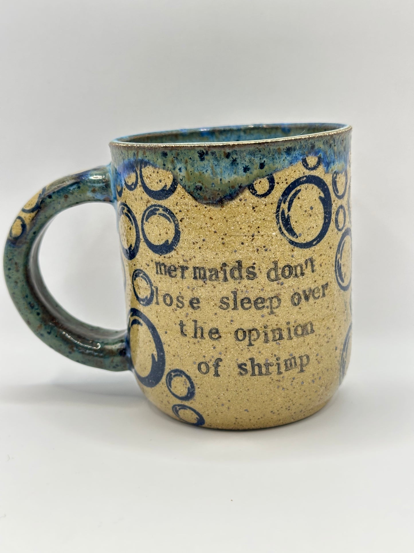 Mug 12 oz - Mermaids Don't Lose Sleep Stoned Denim