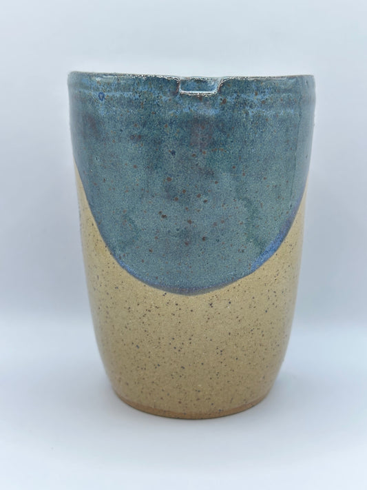 Travel Cup 12 oz - Forest Trees Stoned Denim