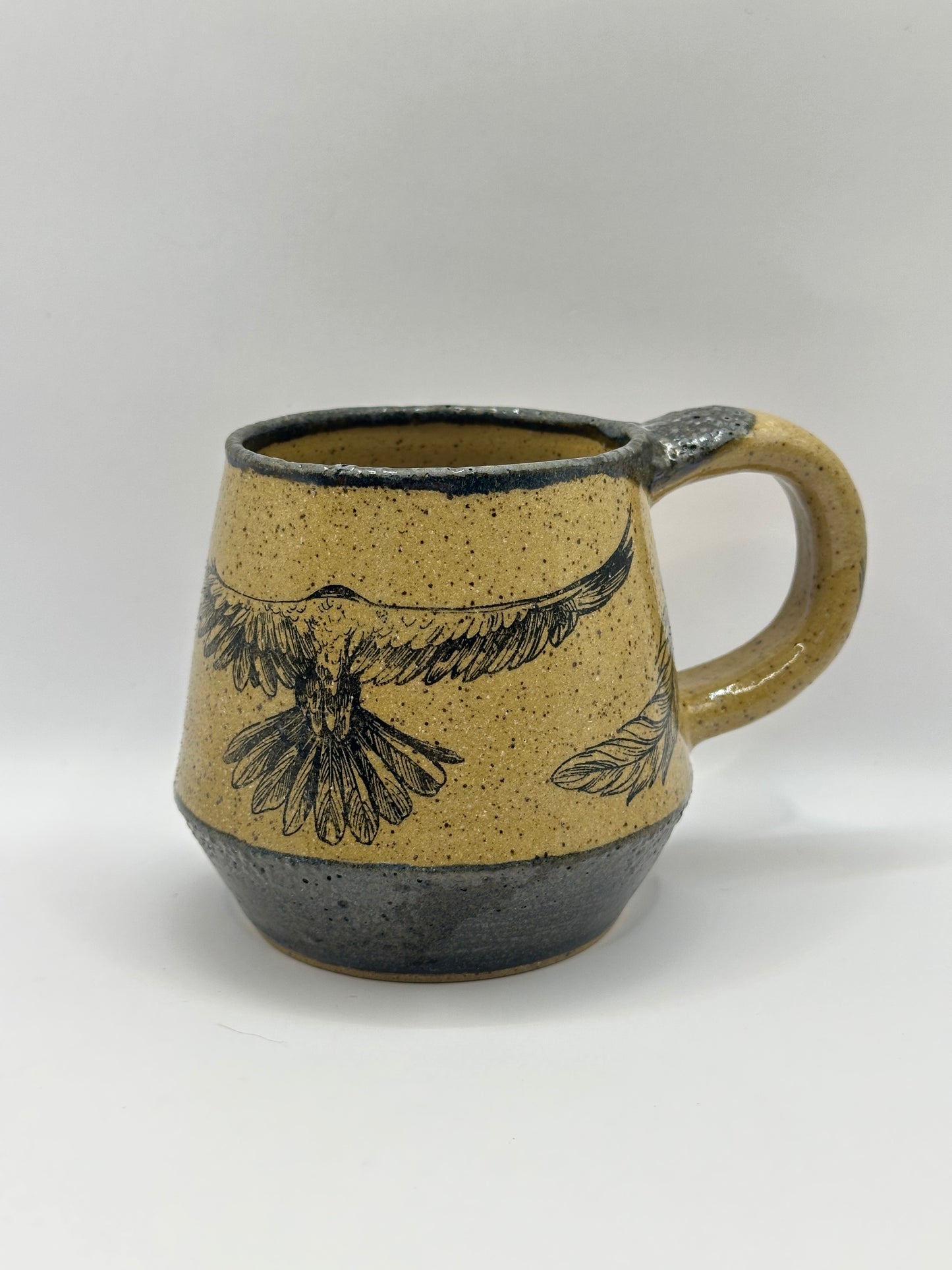 Mug 14 oz - Crows Black -Support Your Local Murder -various designs