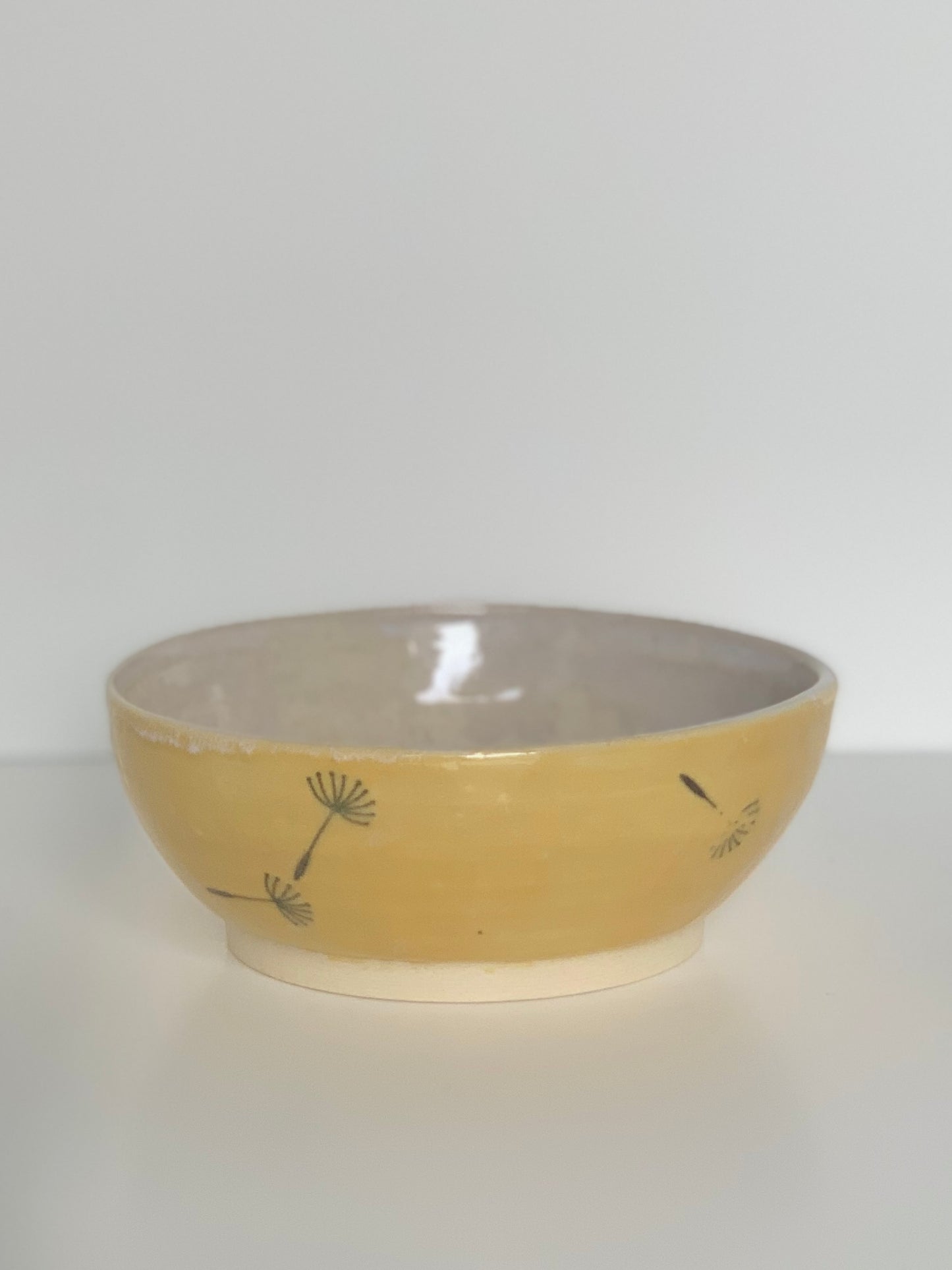 Bowl - Yellow Dandelion