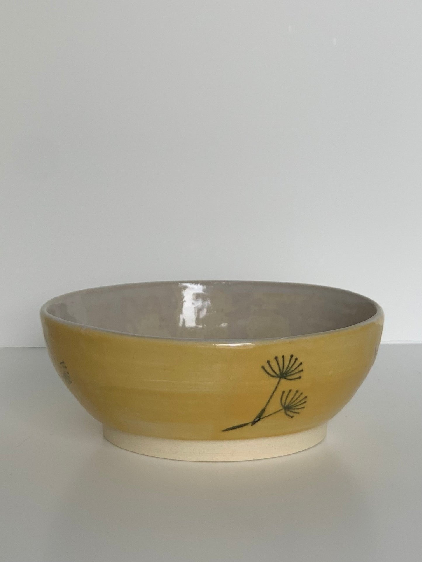 Bowl - Yellow Dandelion