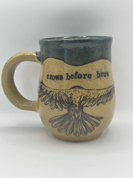 Mug 18 oz - Crows Before Bros - Incredible Black
