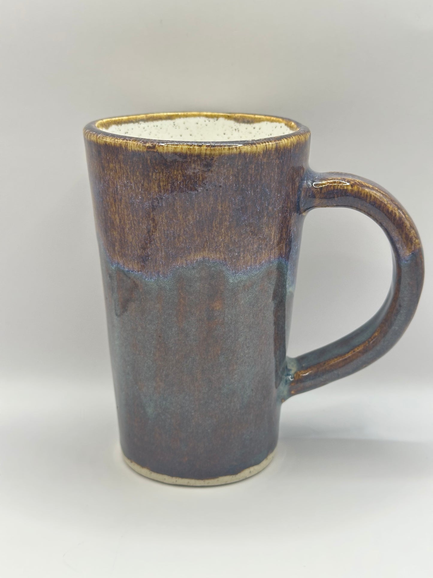Mug 16 oz - Wendigo  - Iron Lustre & Oatmeal