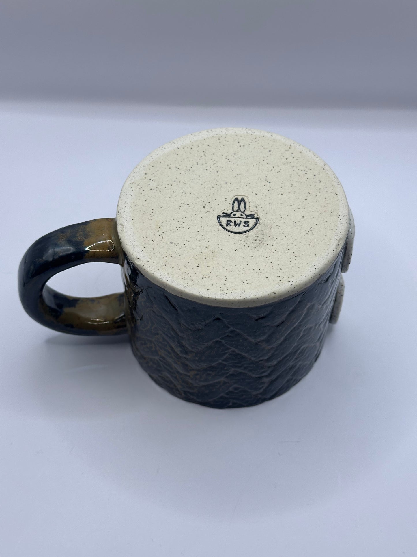 Soup Mug 16 oz - Sweater Texture w/Buttons - Multiple Colors